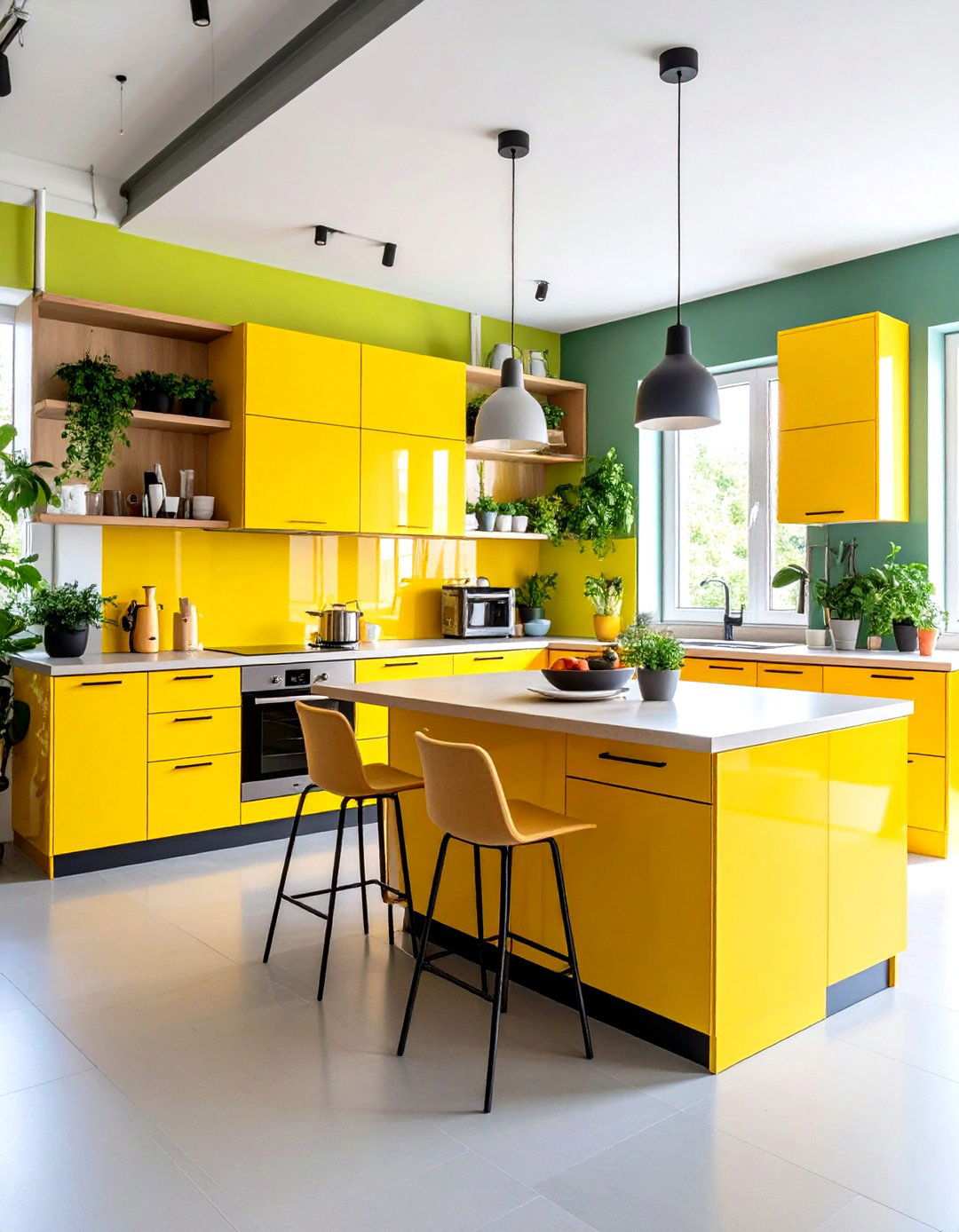 Flexible Multi Zone Layout - 24 Office Kitchen Ideas