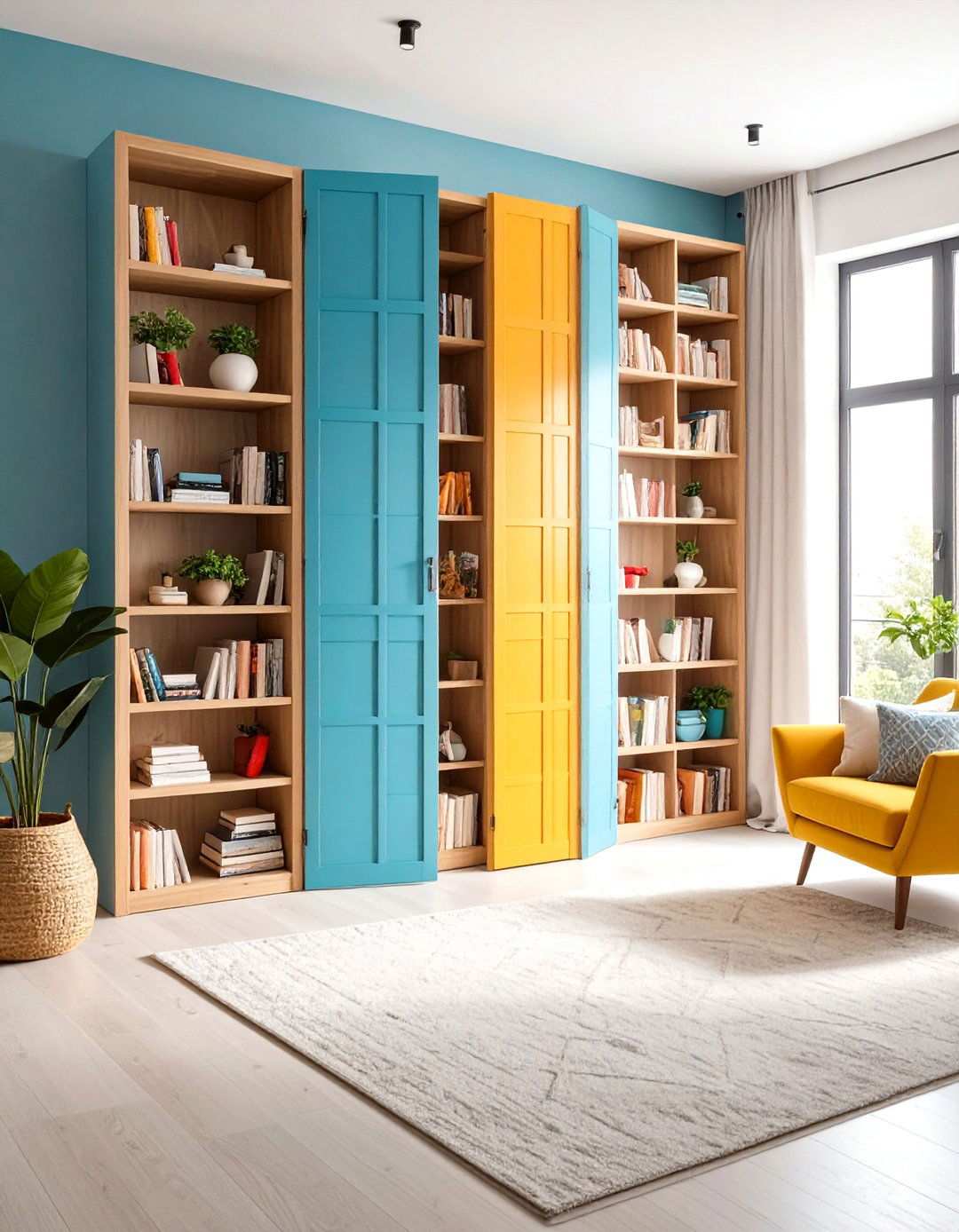 Flexible Room Dividers - 24 Minimalist Apartment Ideas