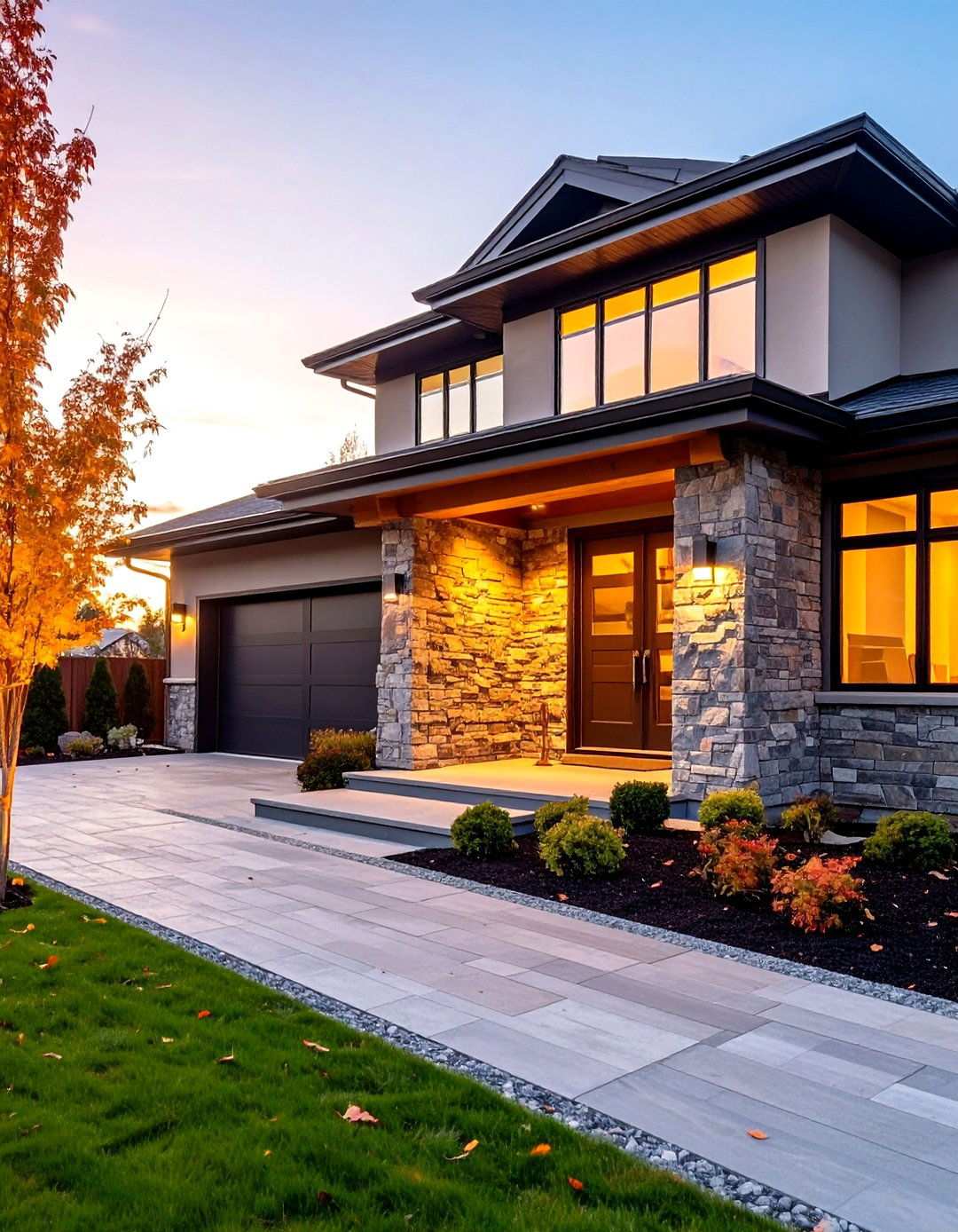Flint Stone Cladding - 24 Types of Exterior House Stone