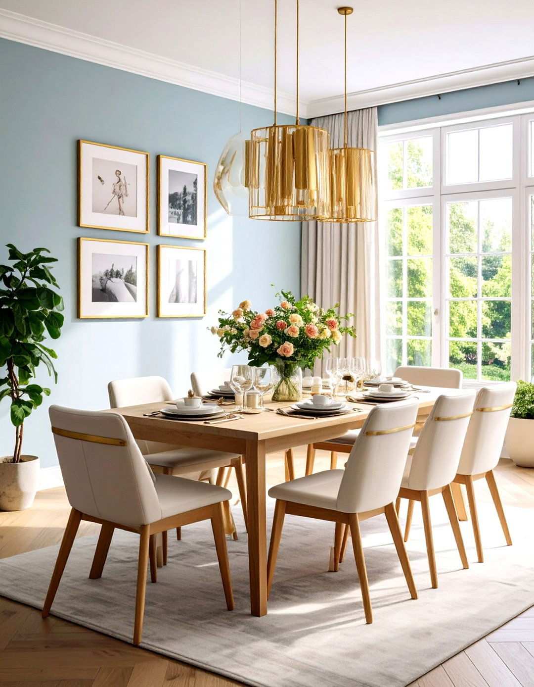 Floating Frame Grid Arrangement - 24 Wall Collage Ideas