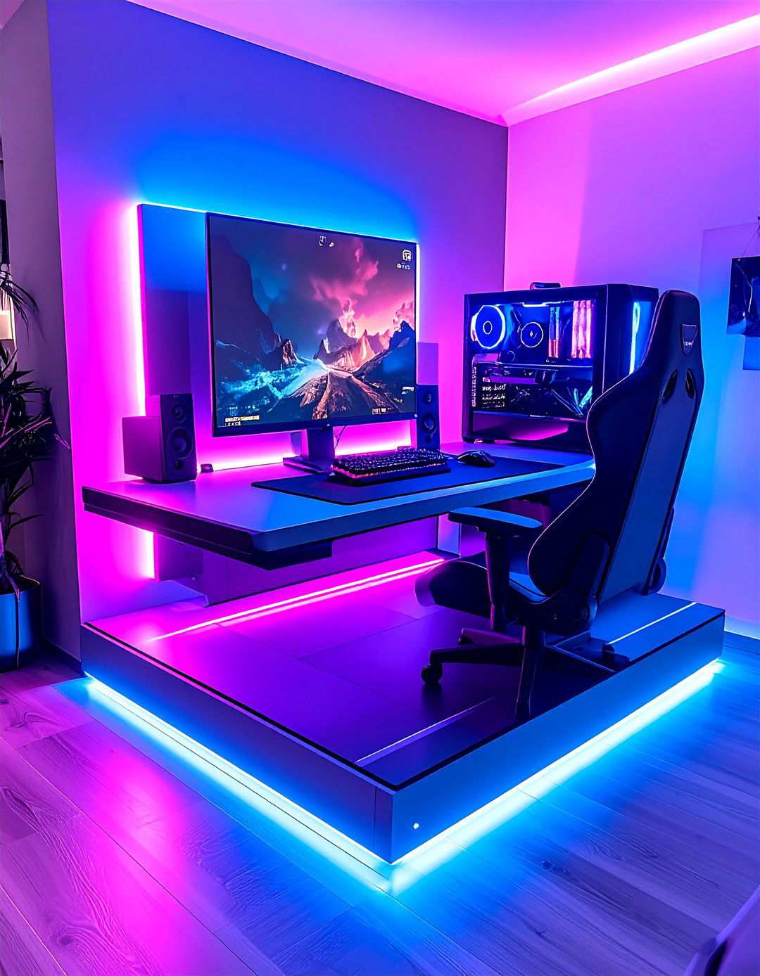 Floating Gaming Platform System - 24 Small Game Room Ideas
