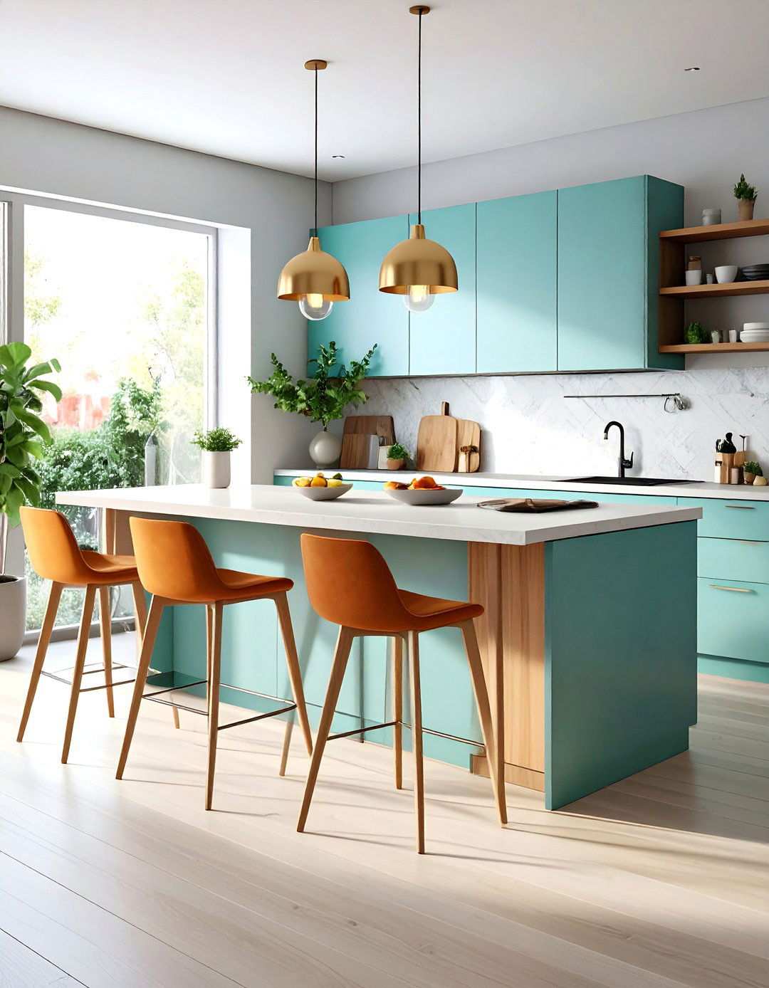Floating Shelf Kitchen Tables - 24 Small Kitchen Table Ideas