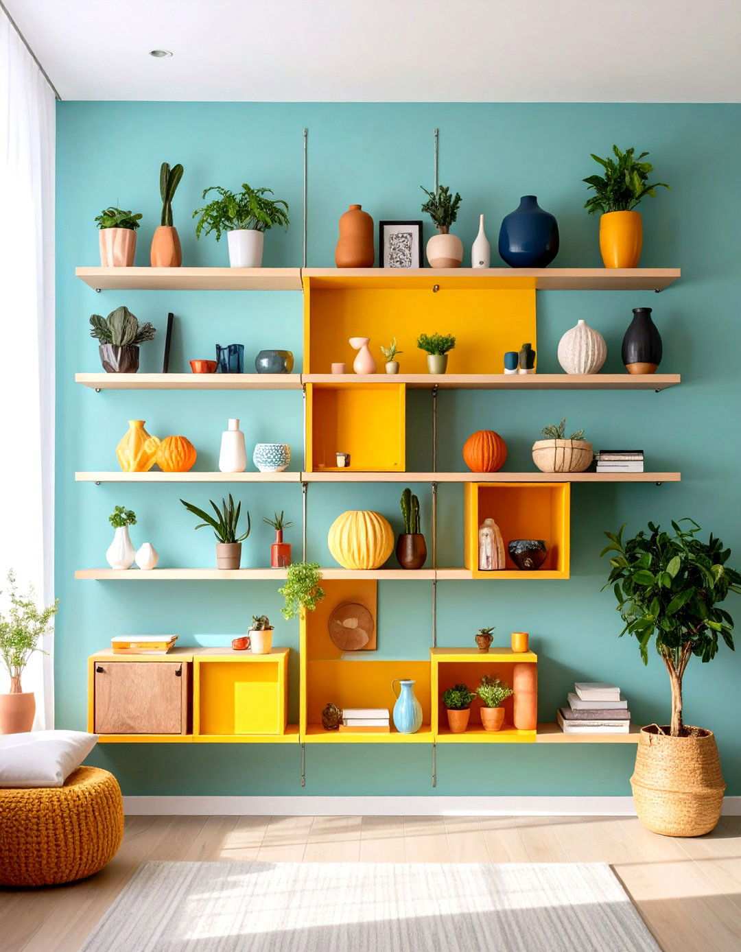 Floating Storage Solutions - 24 Minimalist Decorating Ideas