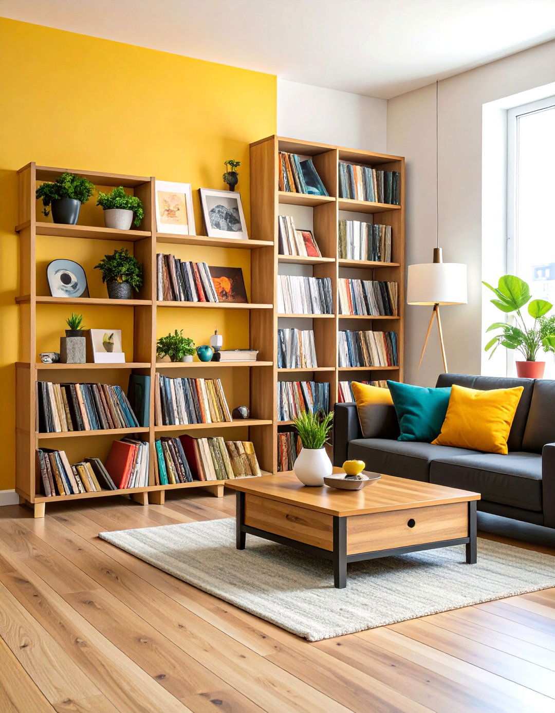 Floating Wall Display Shelves - 24 Vinyl Record Storage Ideas