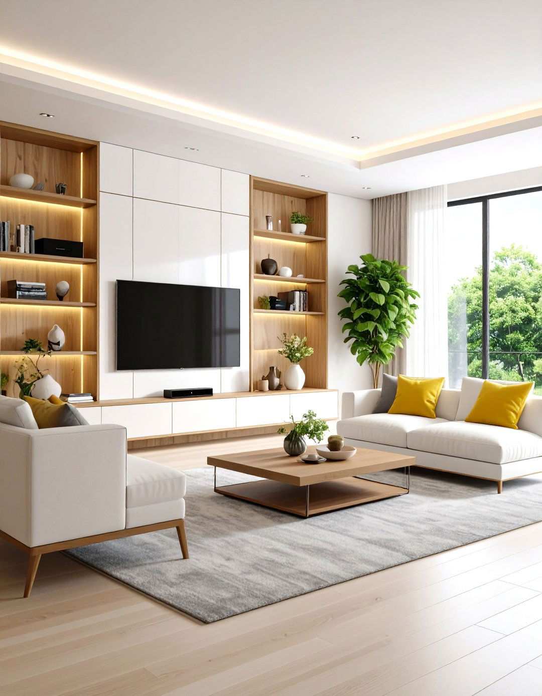 Floating Wall Mounted TV Consoles - 24 Tv Stand Ideas