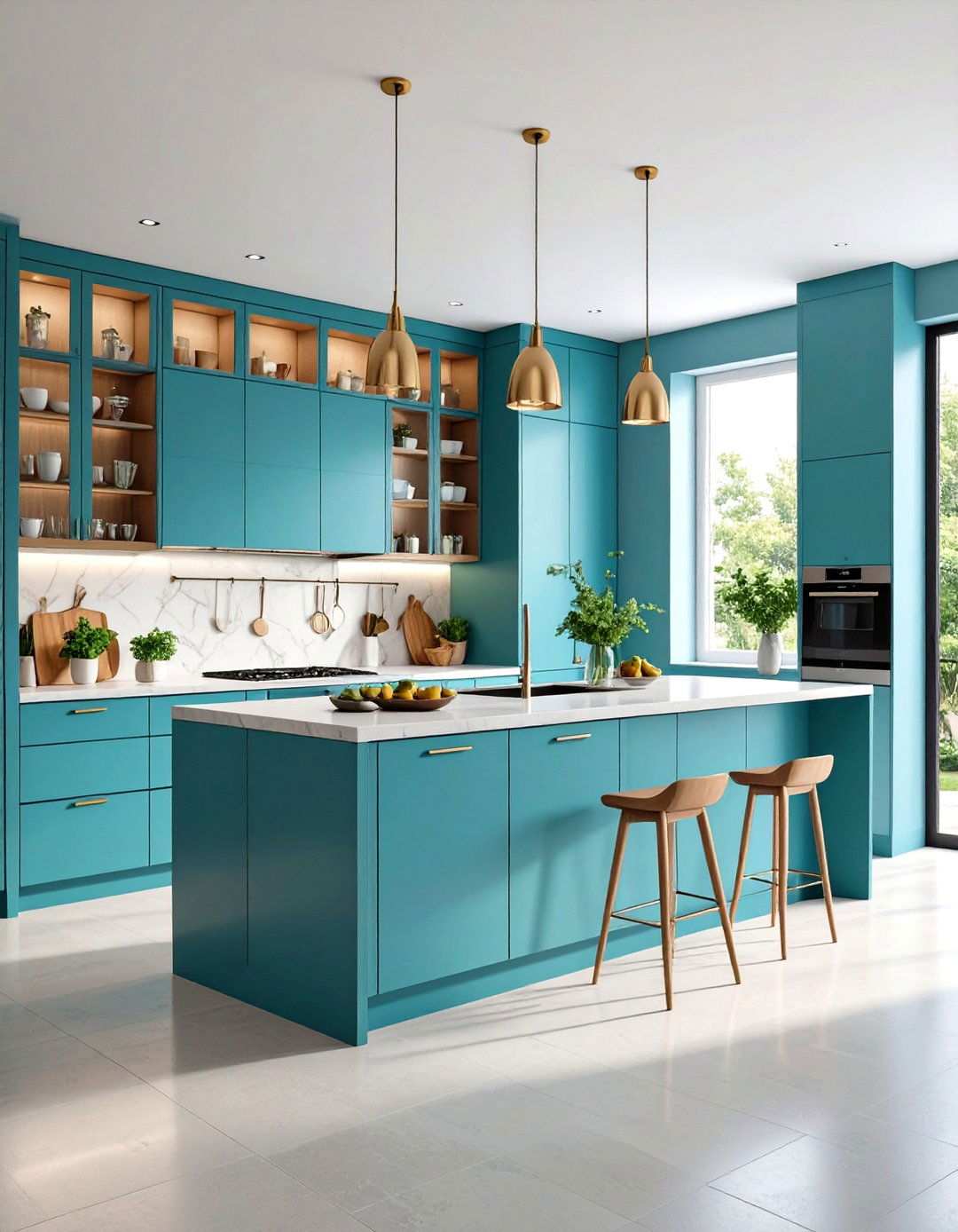 Floor to Ceiling Cabinet Storage - 24 Luxury Kitchen Ideas