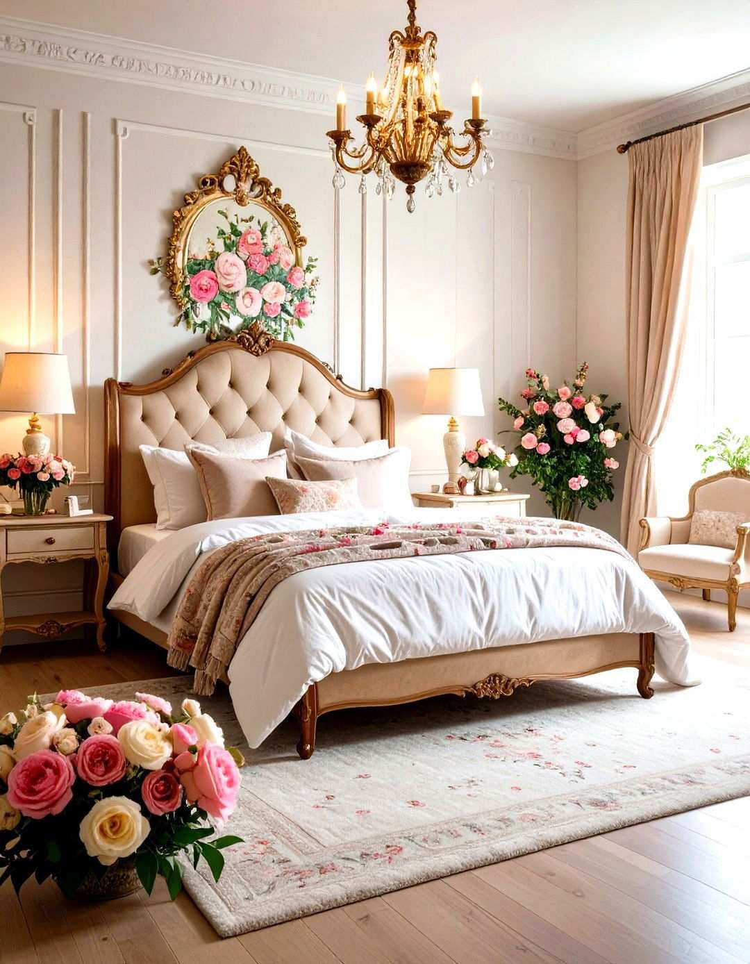 Floral Wallpaper Patterns - 24 Victorian Bedroom Ideas