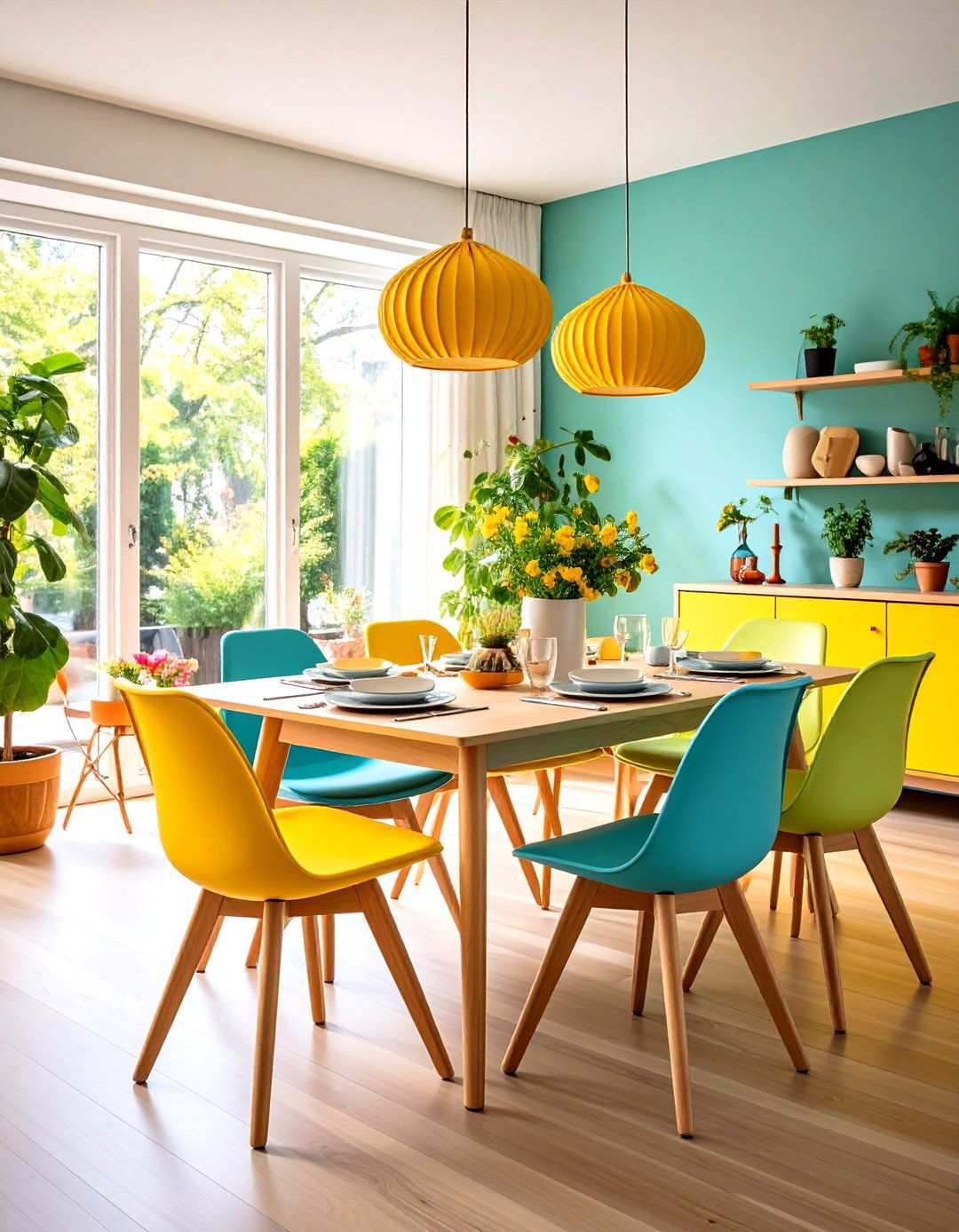 Fold Away Dining Solutions - 24 Small Dining Room Ideas