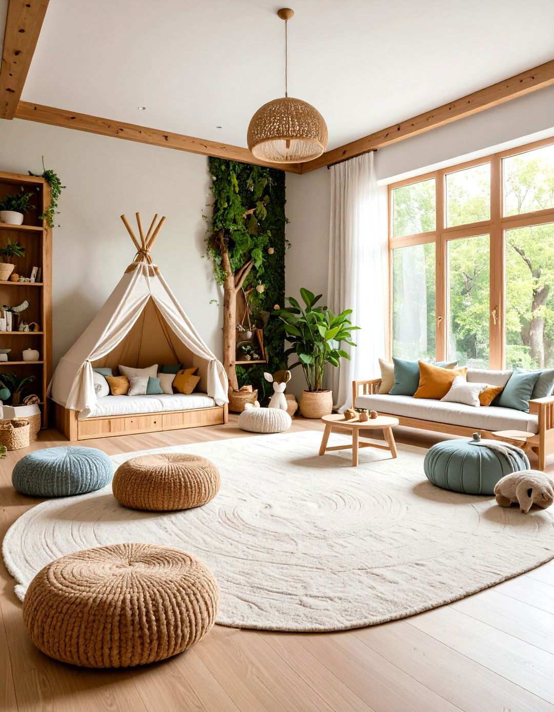 Forest Floor Play Area - 24 Woodland Nursery Ideas
