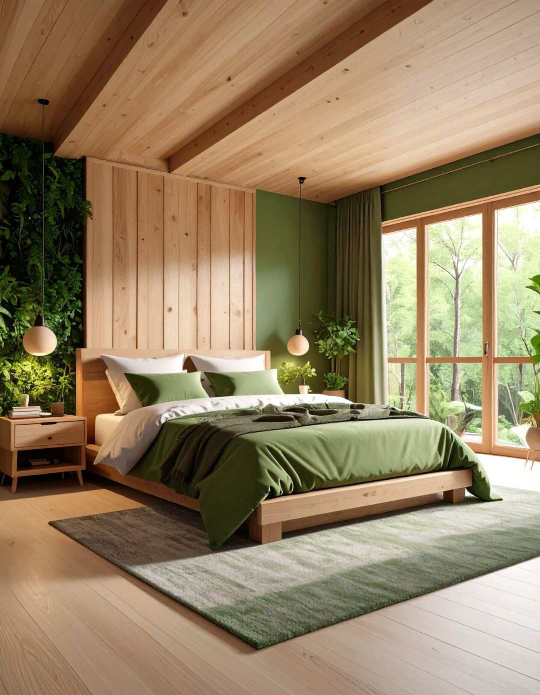 Forest Inspired Viking Bedroom - 24 Viking Bedroom Ideas