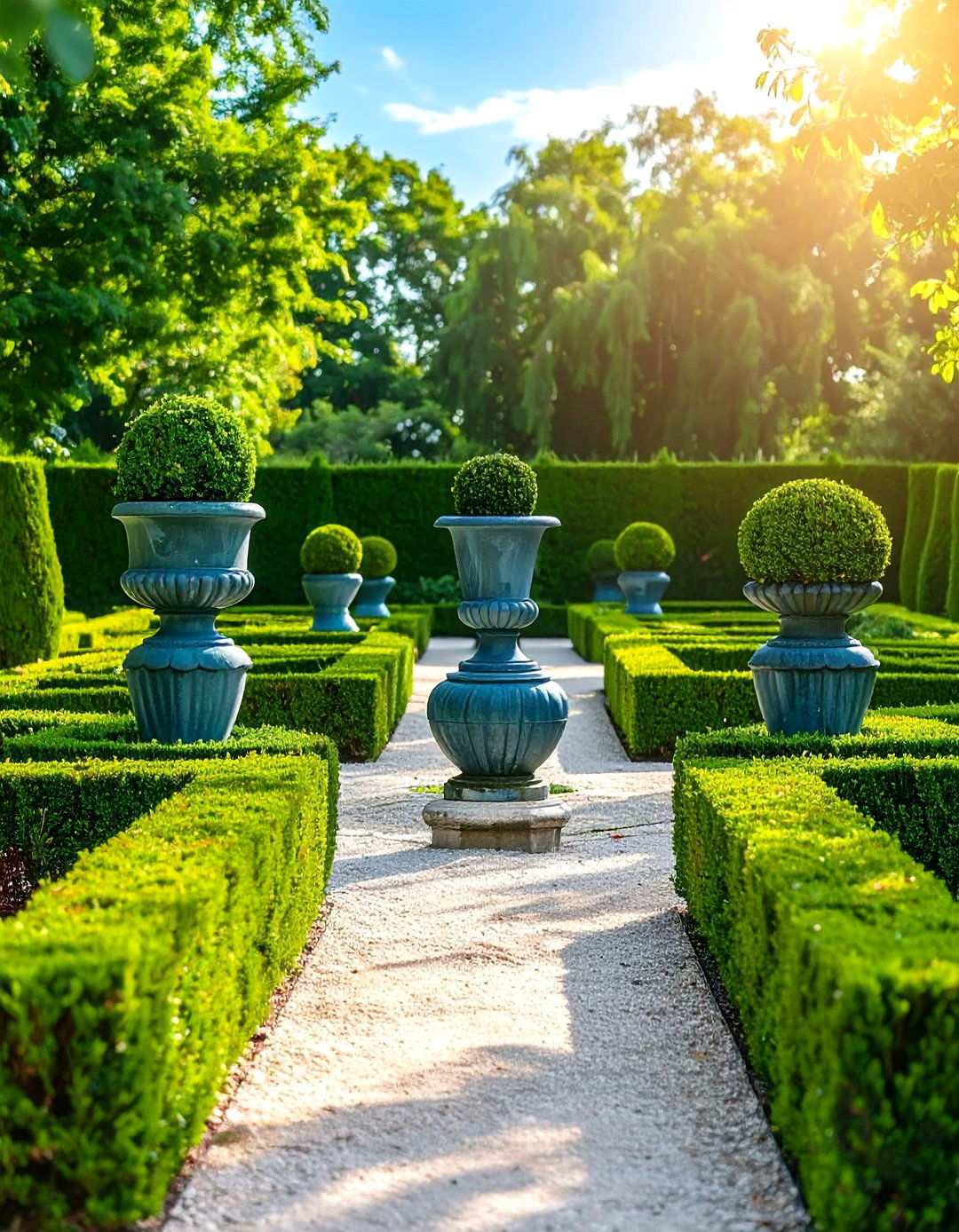 Formal Parterre Design - 24 Mediterranean Garden Ideas