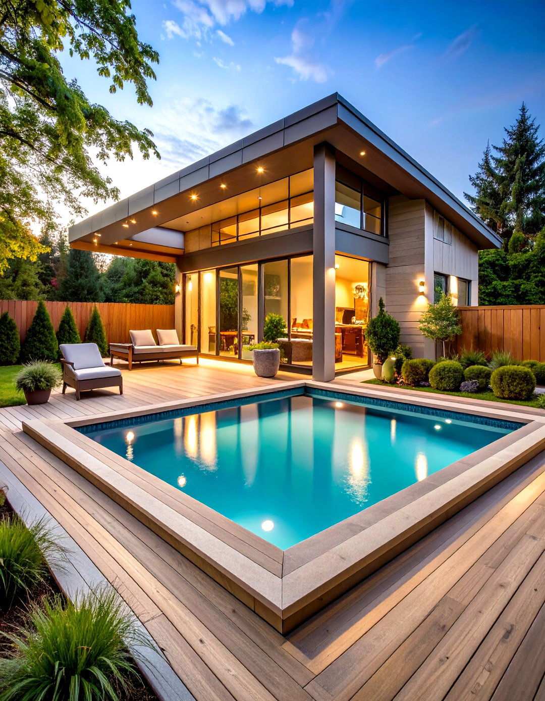 Four Season Weather Protection Design - 24 Hot Tub Decor Ideas