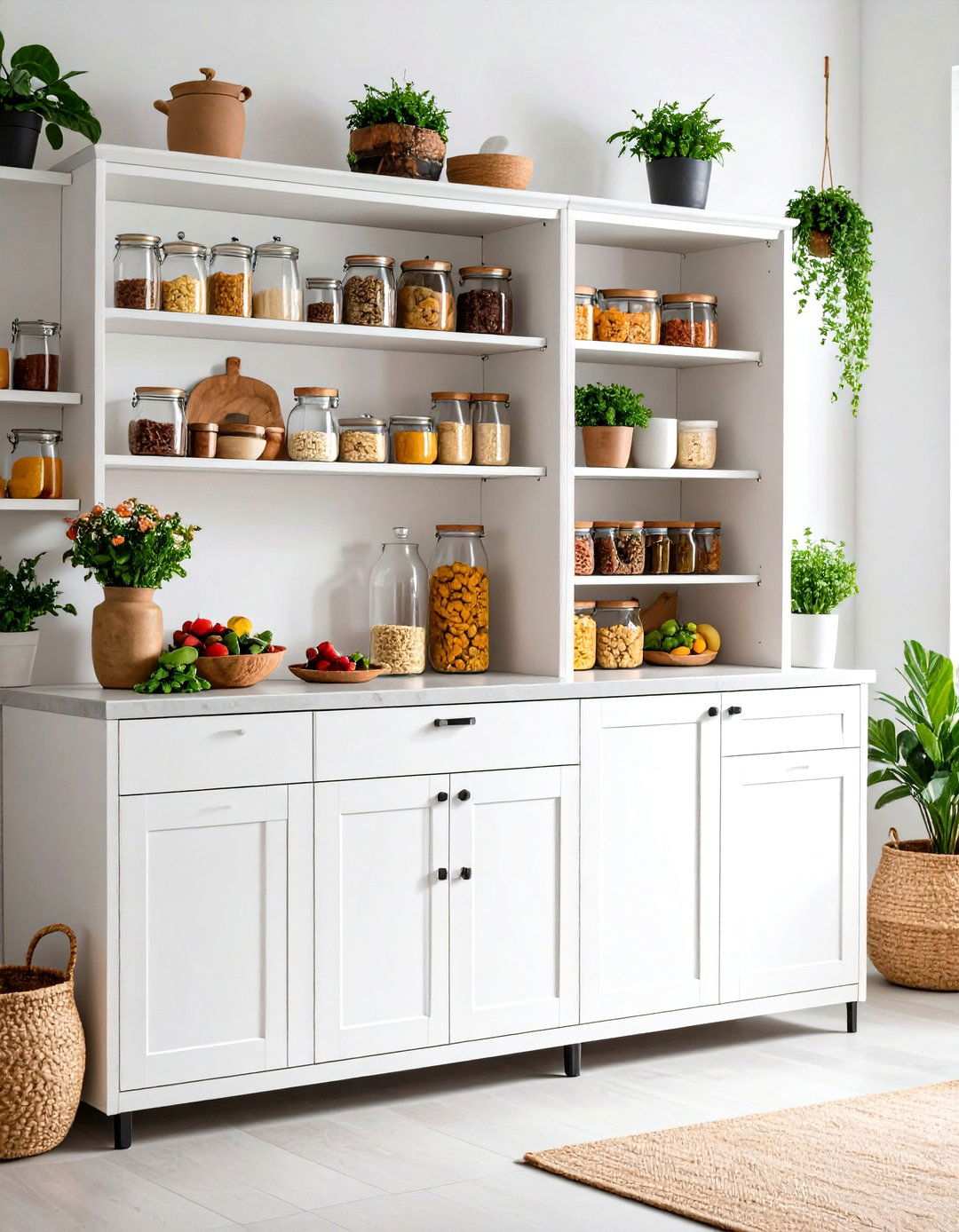 Freestanding Pantry Cabinet - 24 Larder Cupboard and Pantry Ideas for Your Kitchen