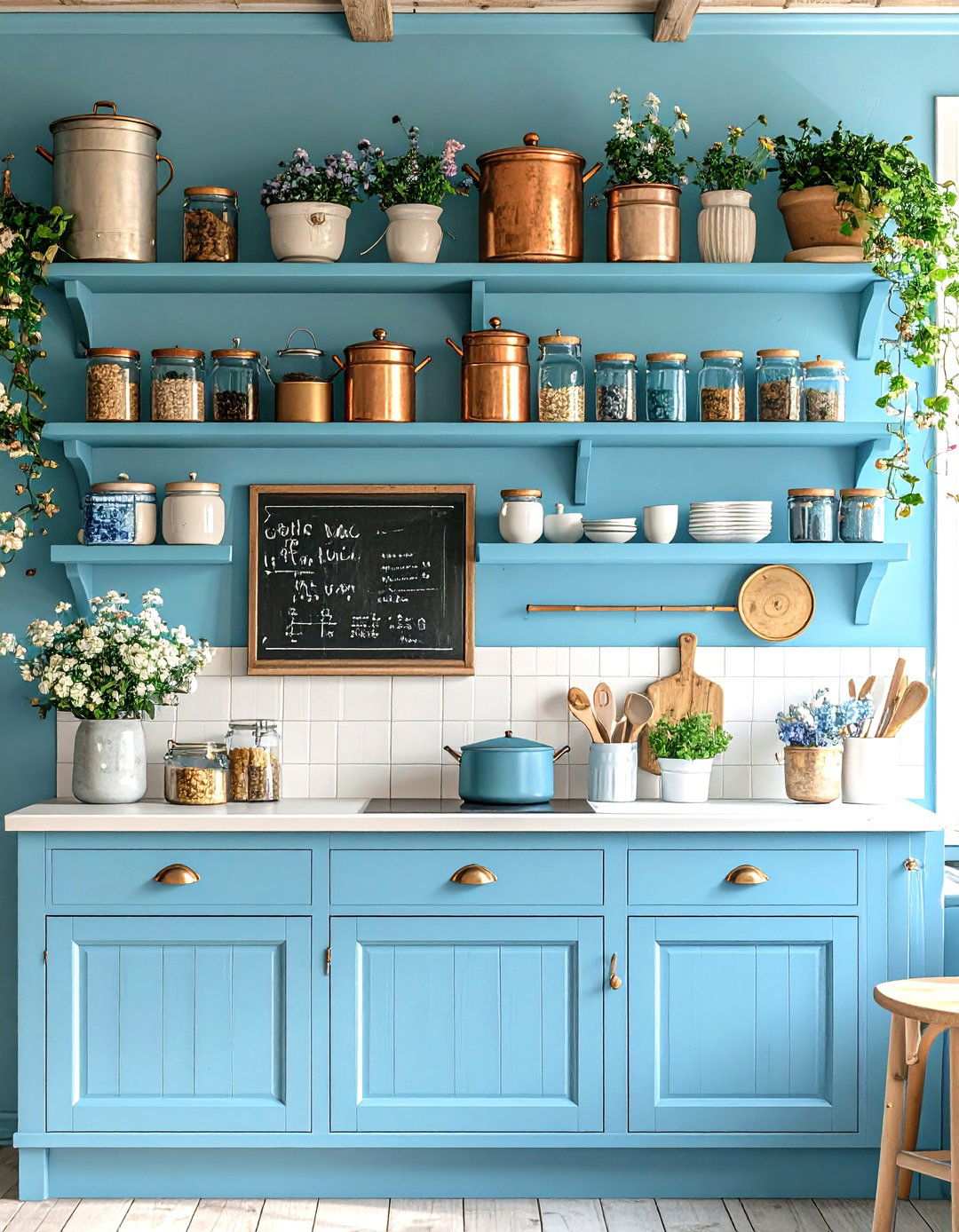 French Bistro Kitchen Charm - 24 Shelf Decor Ideas