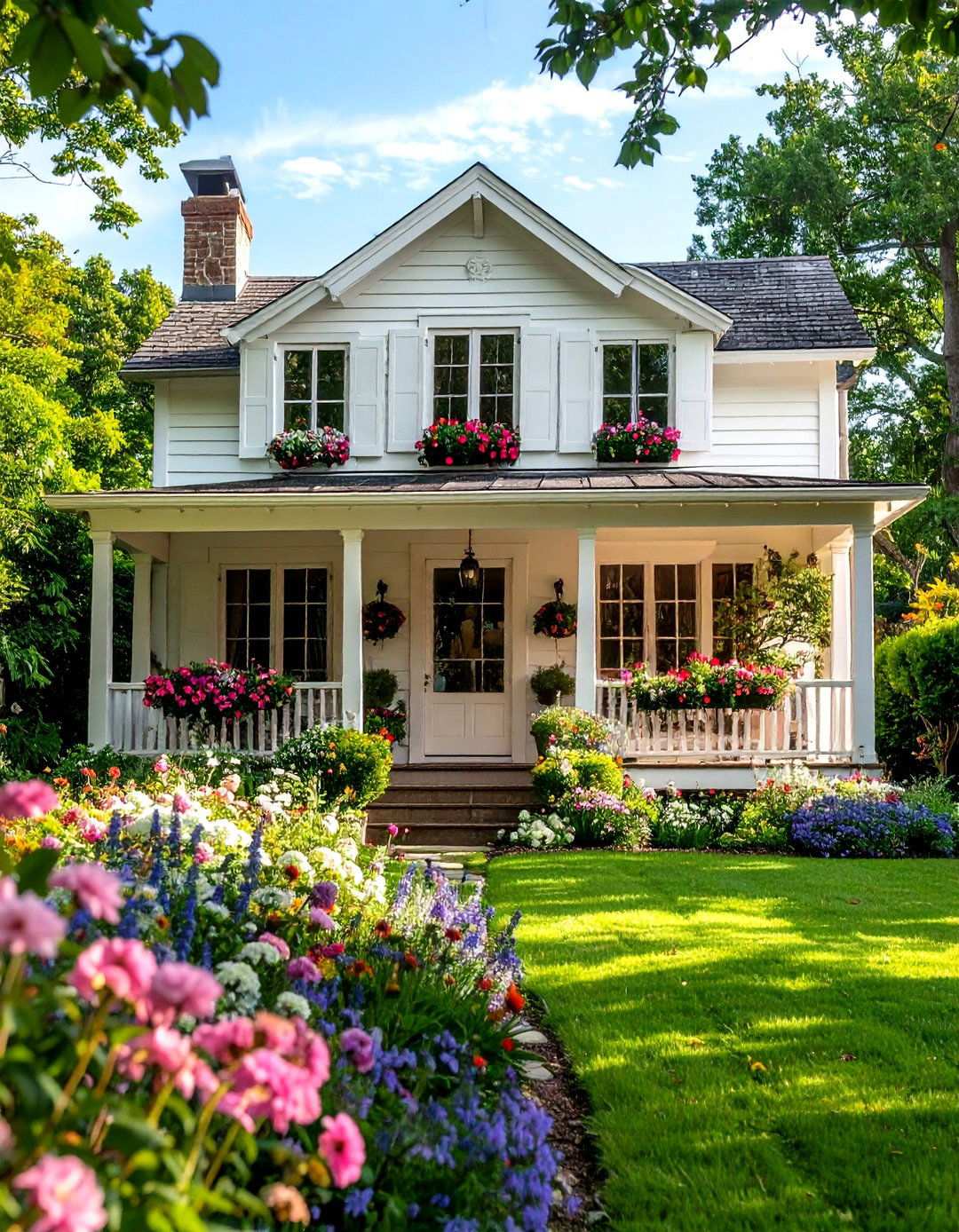 French Casement Windows - 24 modern cottage house exterior ideas