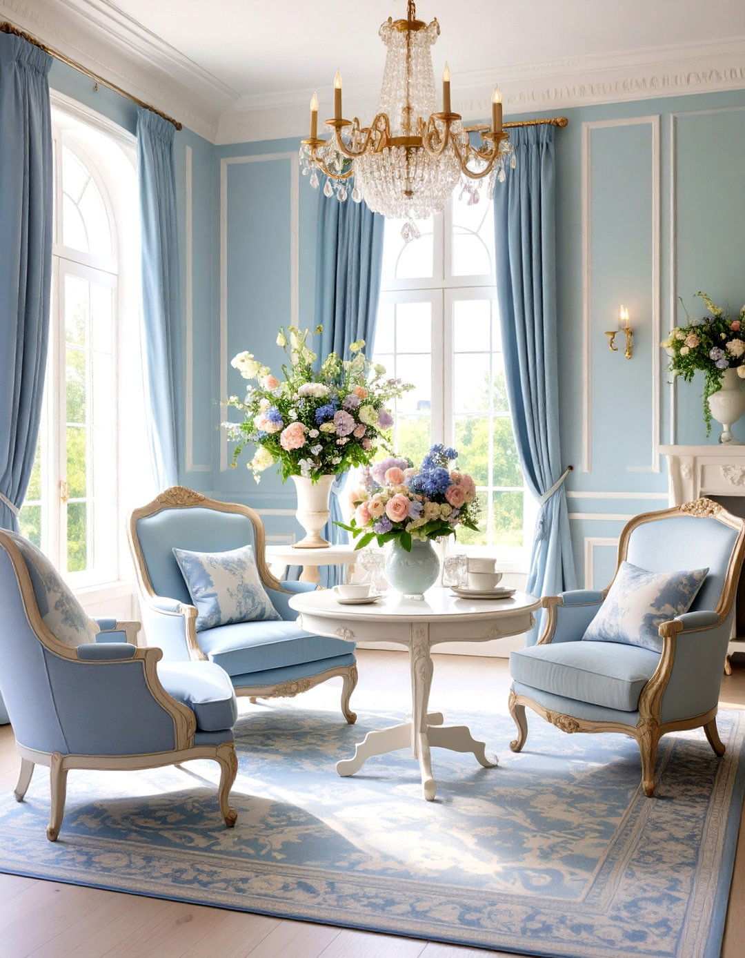 French Country Elegance - 24 Morning Room Ideas