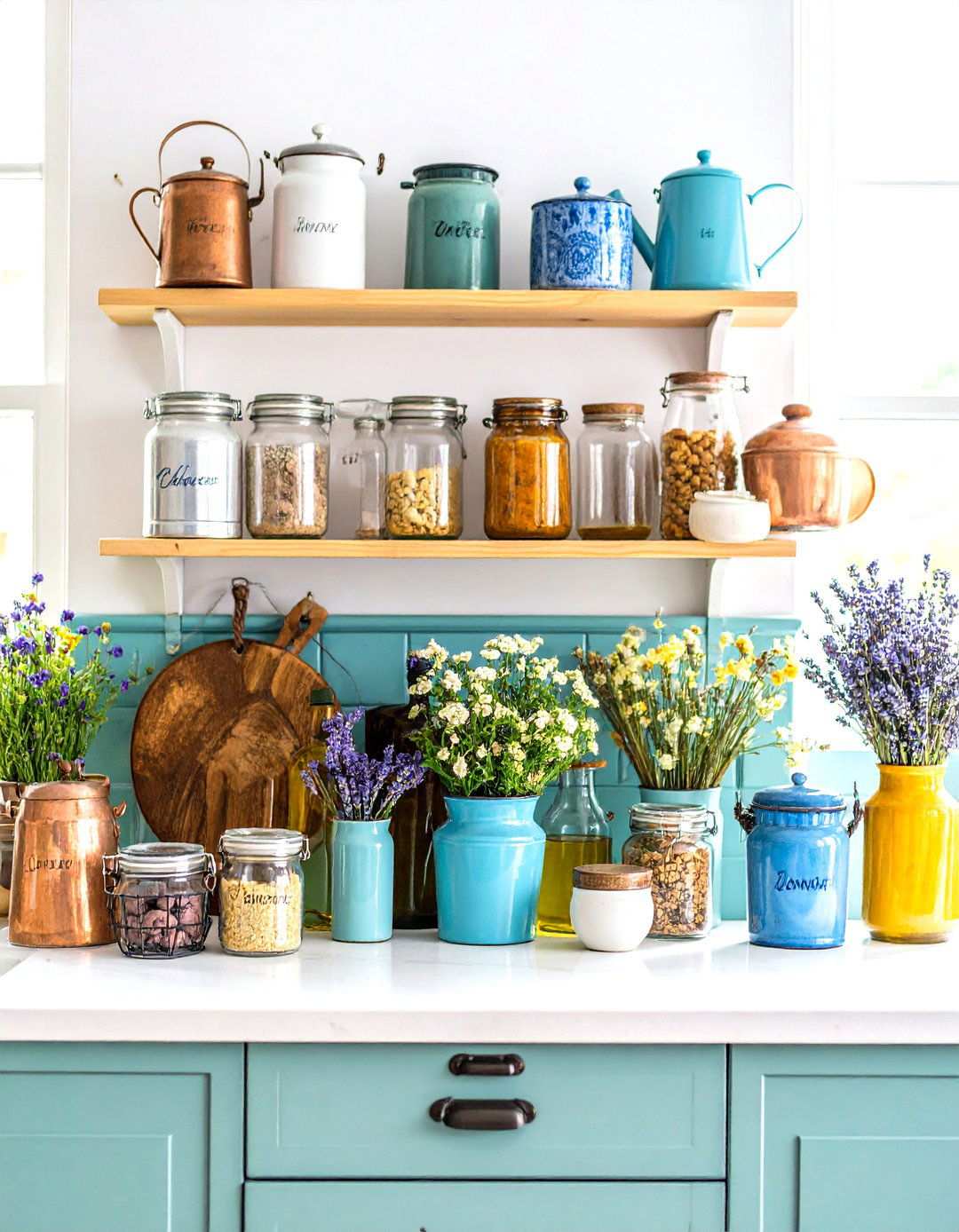 French Country Kitchen Counter - 24 Kitchen Counter Decor Ideas