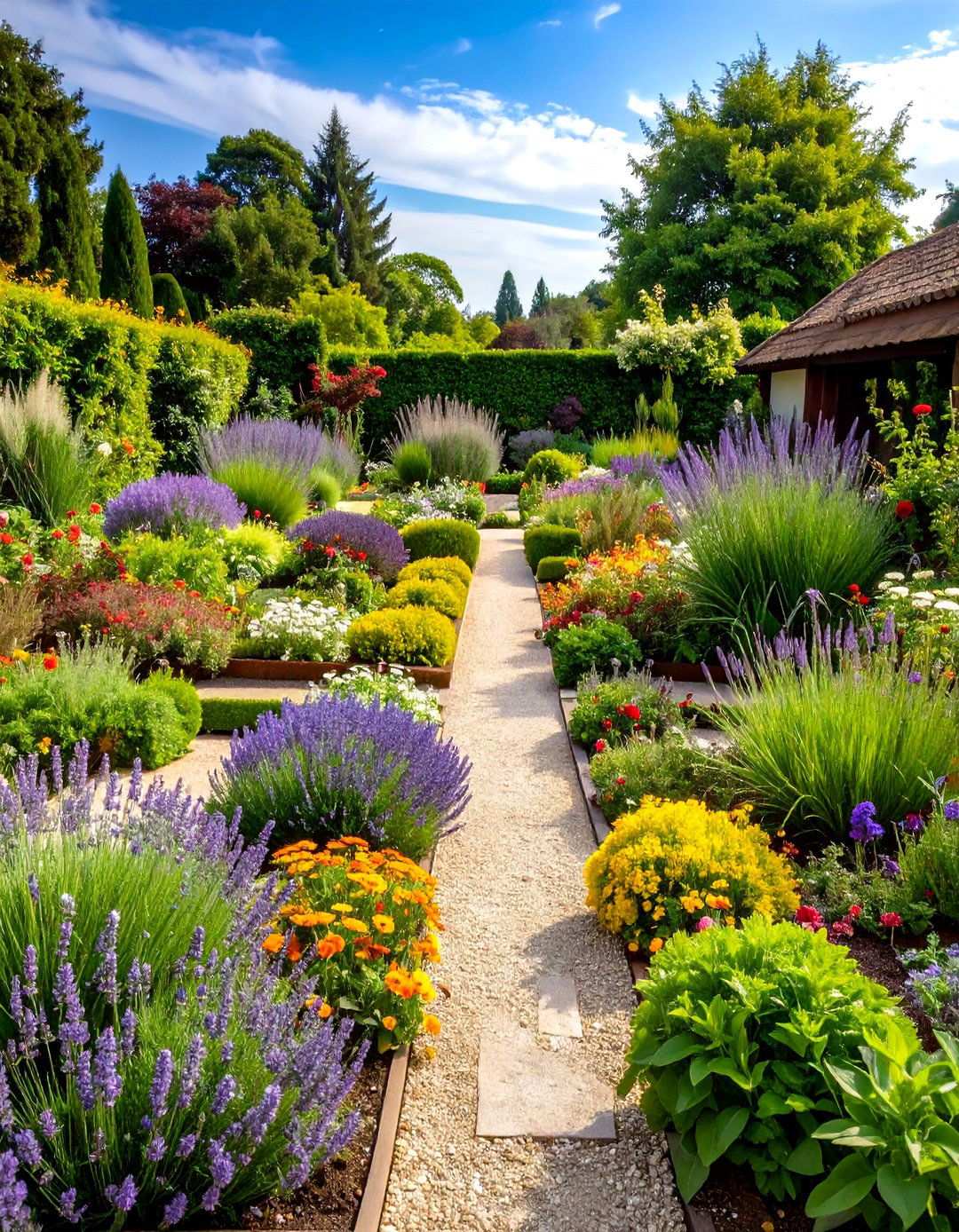 French Potager Herb Garden Style - 24 Herb Garden Ideas