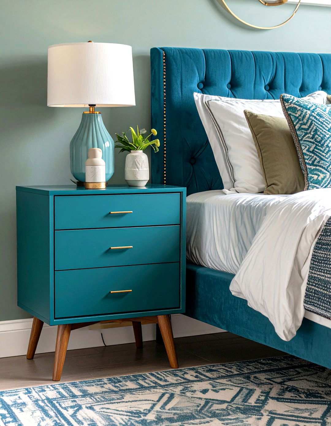 Functional Nightstand Design - 24 Scandinavian Bedroom Ideas