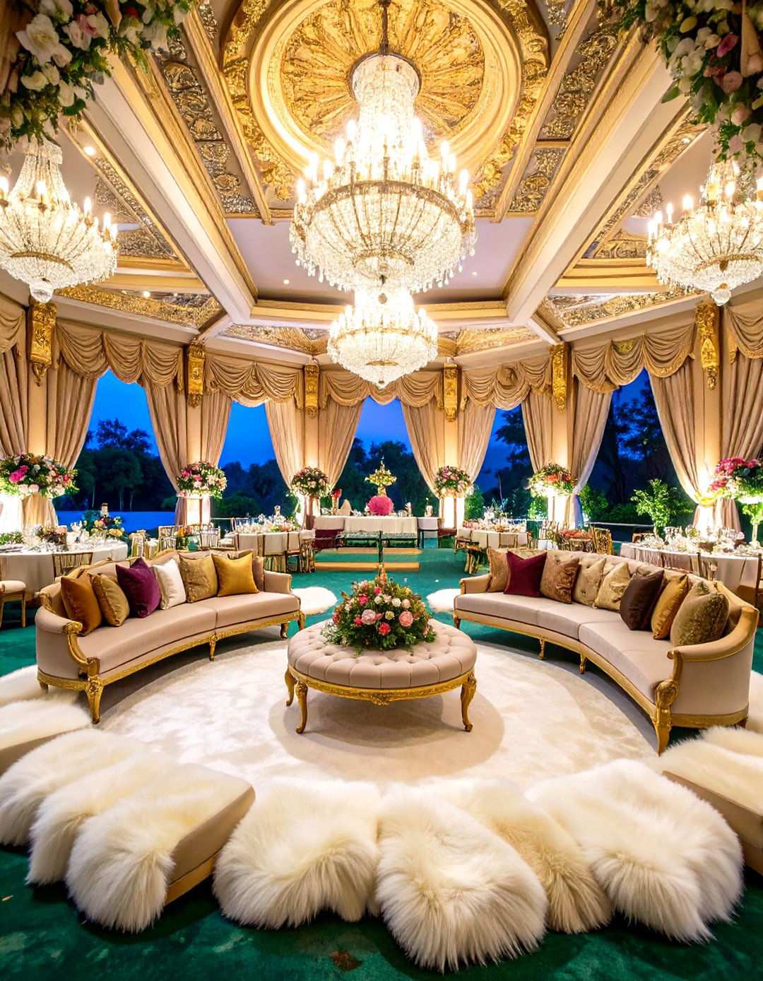 Fur and Velvet Luxury Winter Wedding Celebration - 24 Winter Wedding Ideas
