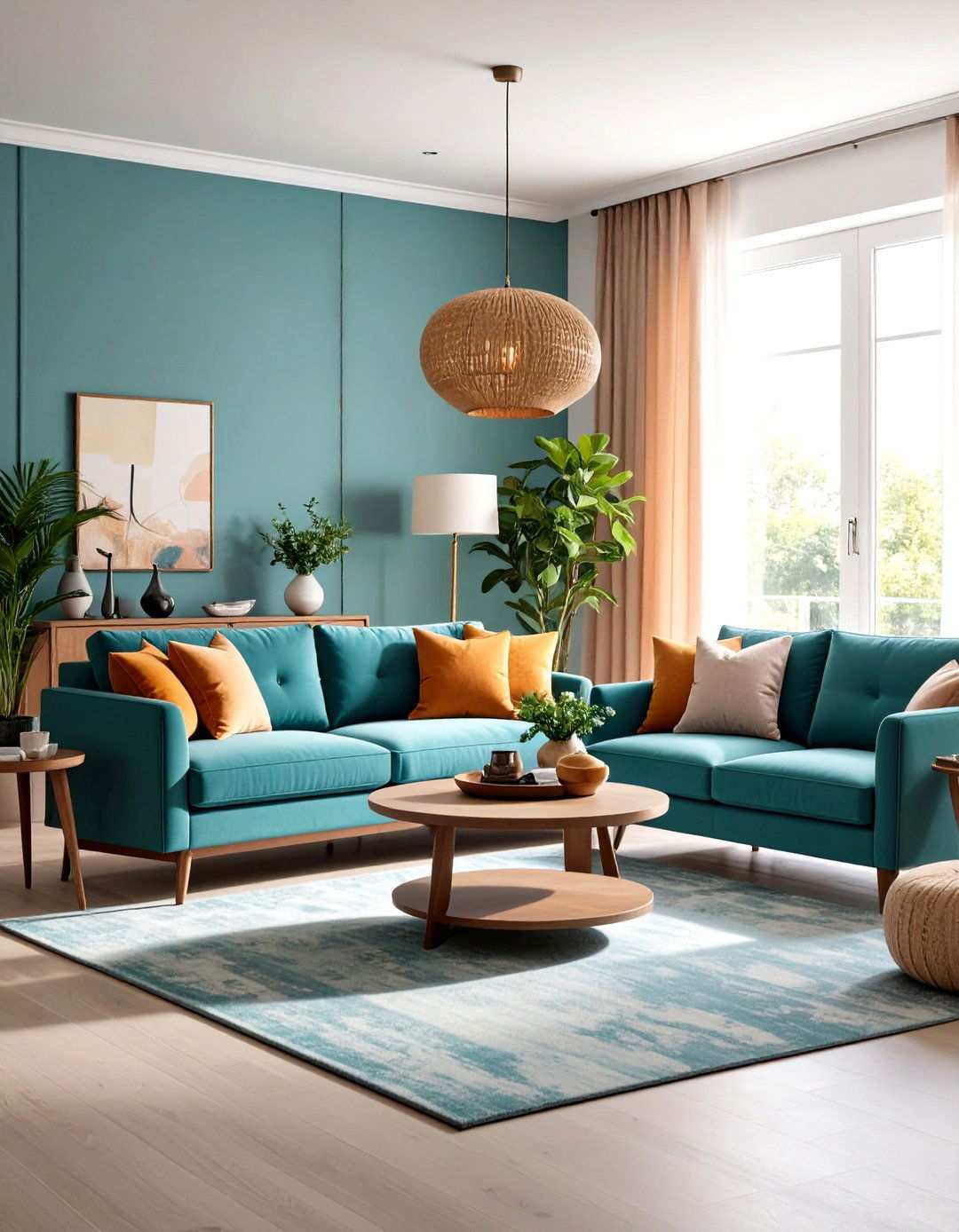 Furniture Arrangement Living Room - 24 Transitional Living Room Ideas
