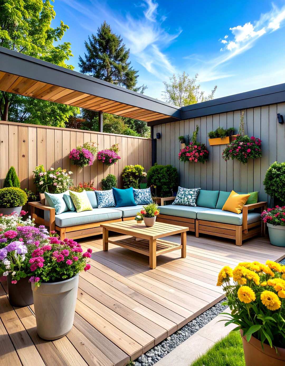 Furniture Storage Solution Design - 24 Terrace Design Ideas