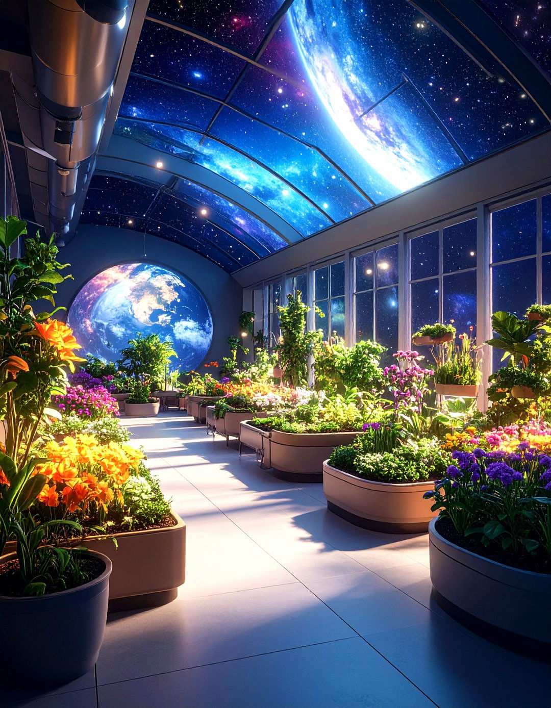 Galactic Garden Nursery - 24 Space-themed Nursery Ideas