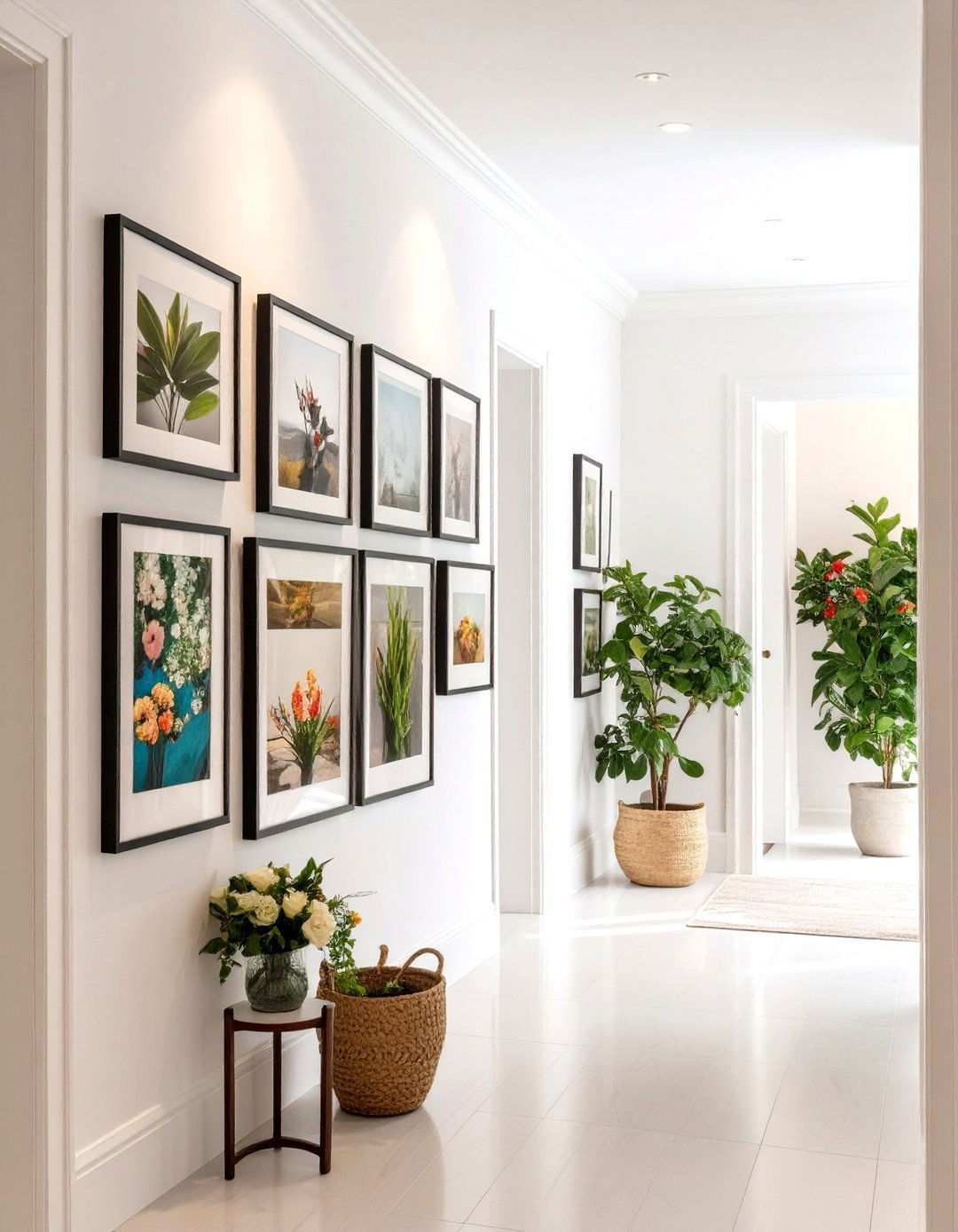 Gallery Wall Display Systems - 24 Narrow Hallway Ideas