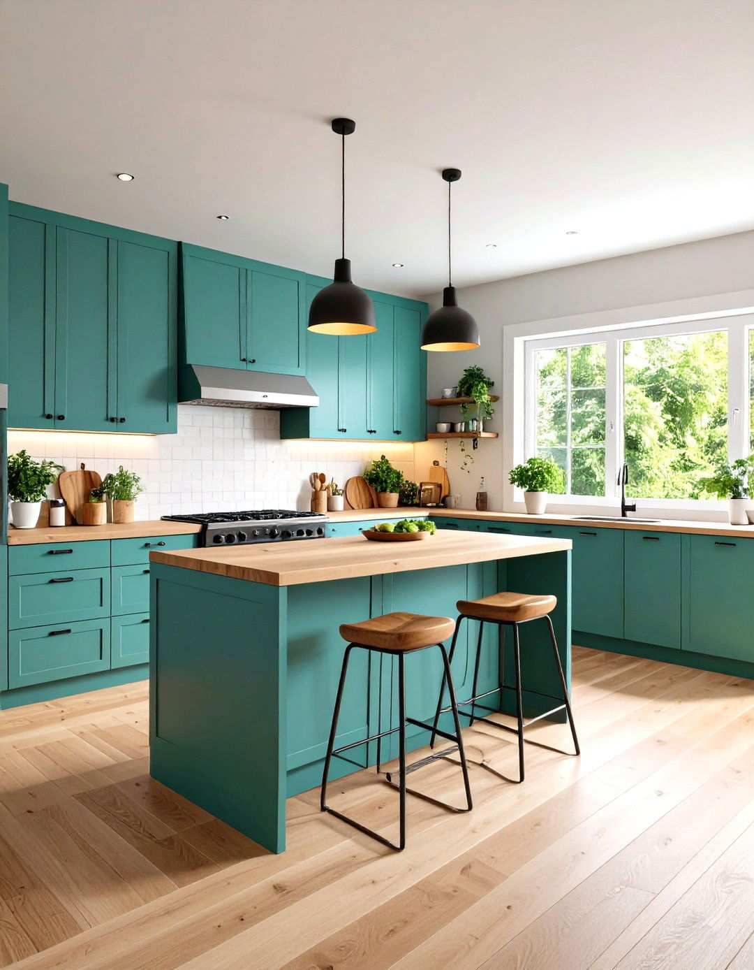 Galley Kitchen Narrow Plank Solutions - 24 Kitchens With Wood Floors