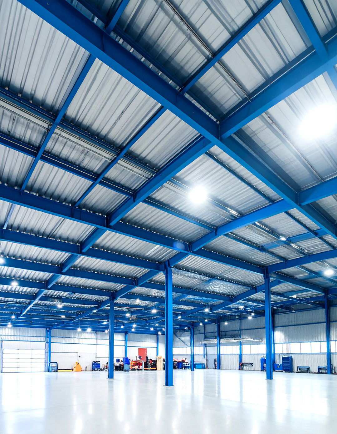 Galvanized Steel Ceiling with Modern Industrial Edge - 24 Shed Ceiling Ideas