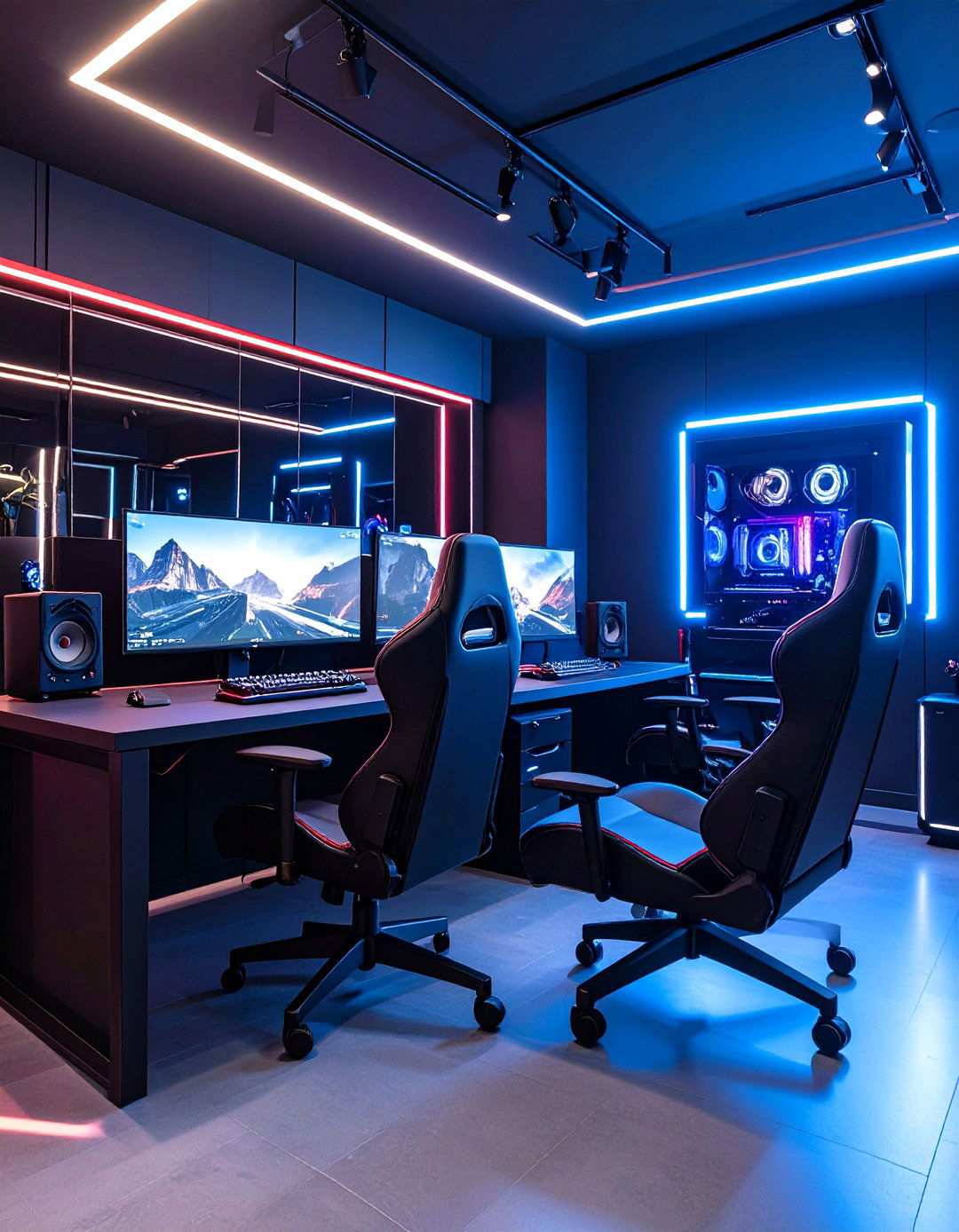 Gaming Entertainment Hub Setup - 24 Home Theater Ideas
