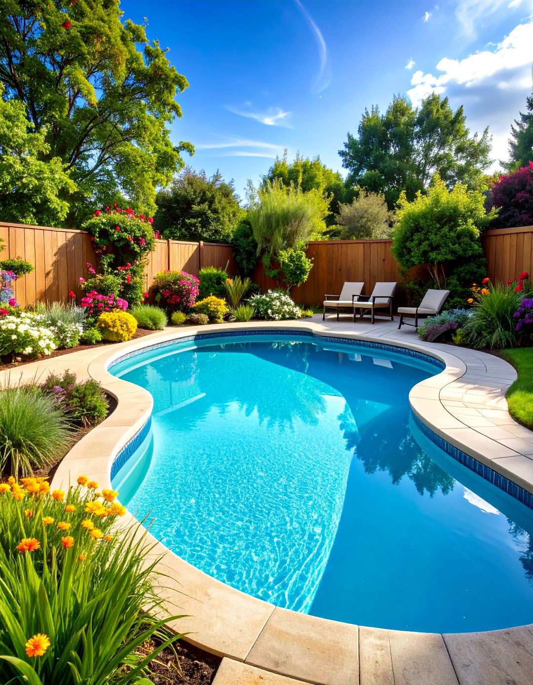 Garden Oasis Semi Inground Pool - 24 Semi Inground Pool Ideas