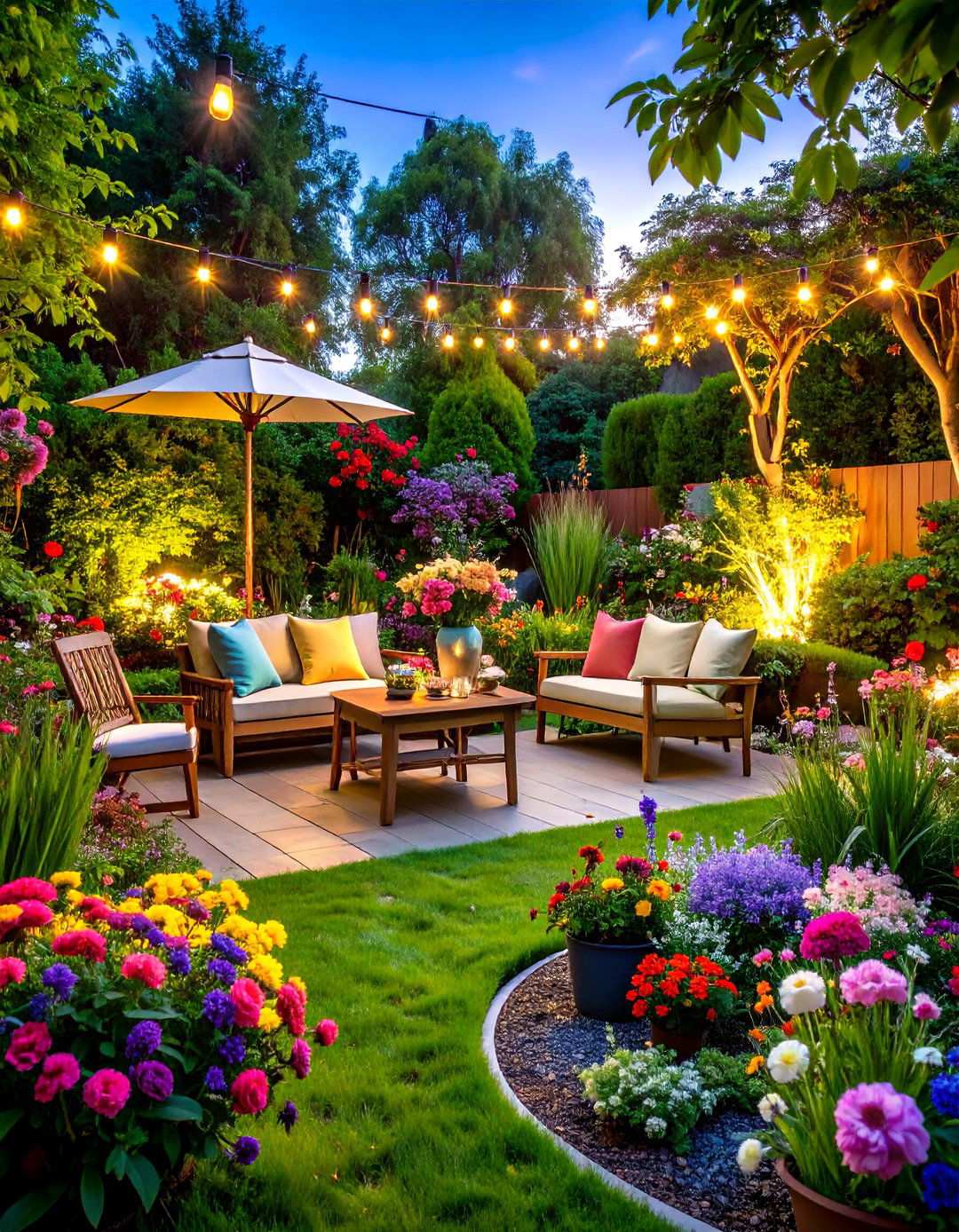 Garden Paradise Creation Together - 24 Wedding Anniversary Gift Ideas