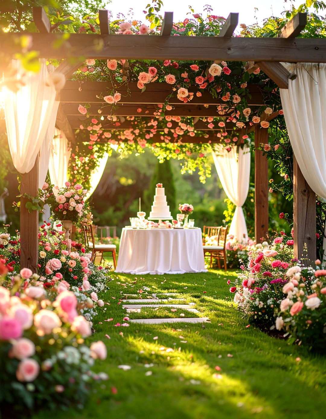 Garden Party Wedding Celebration - 24 Wedding Theme Ideas