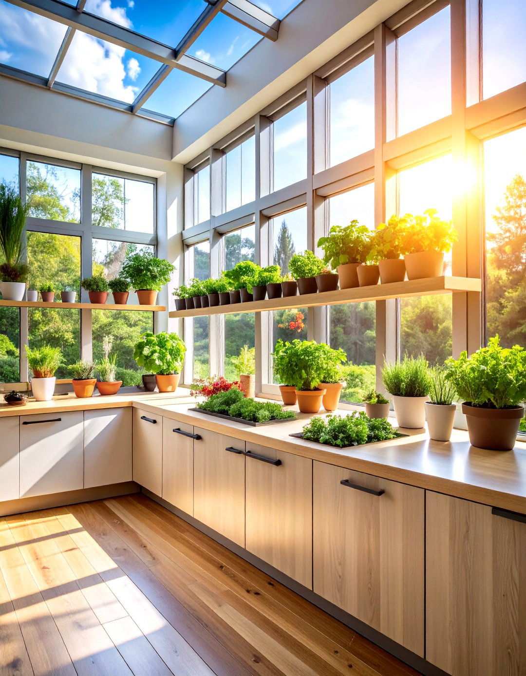 Garden Windows for Herb Growing - 24 Kitchen Window Ideas Over Sink