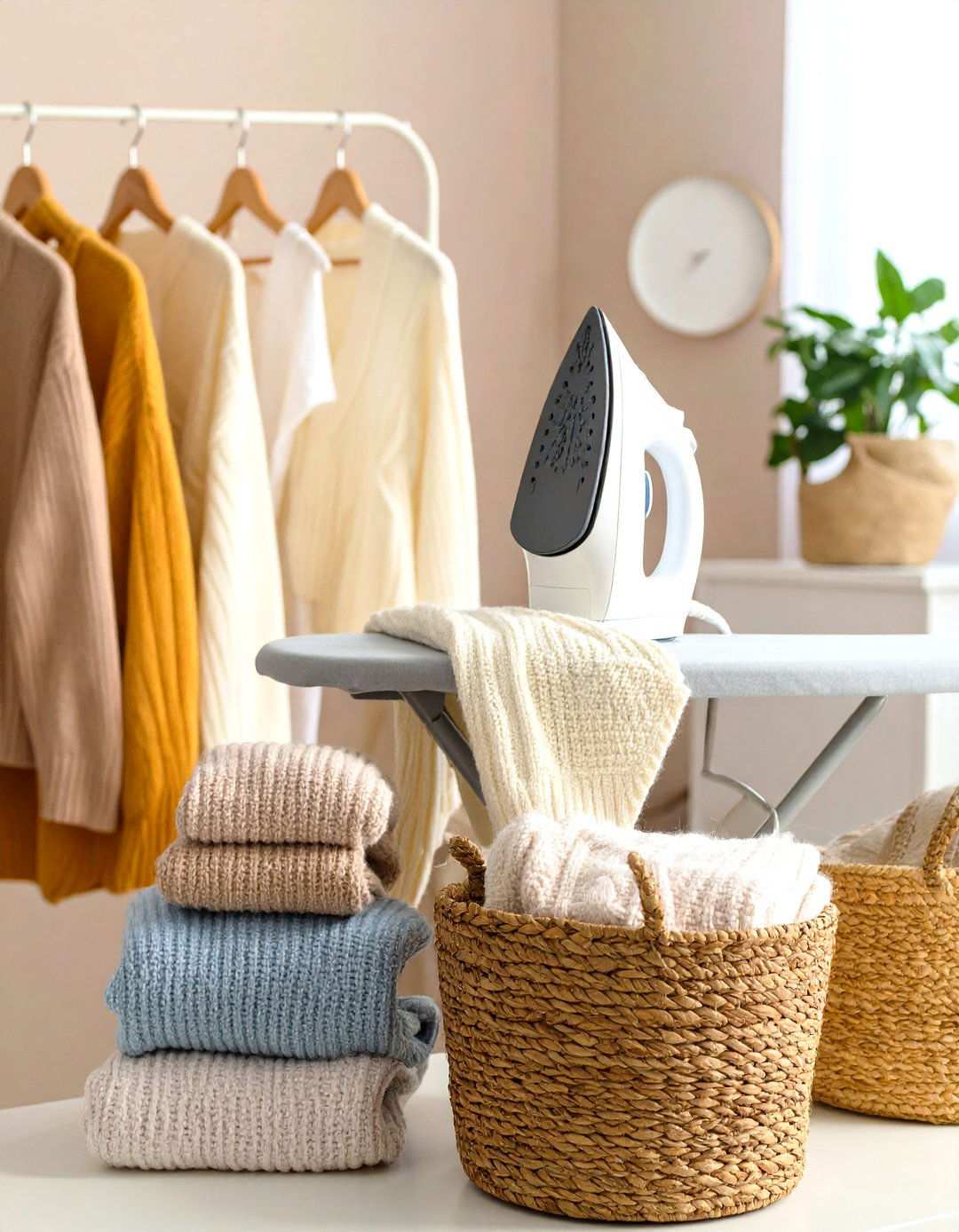 Garment Steaming and Storage Preparation System - 24 sweater storage ideas