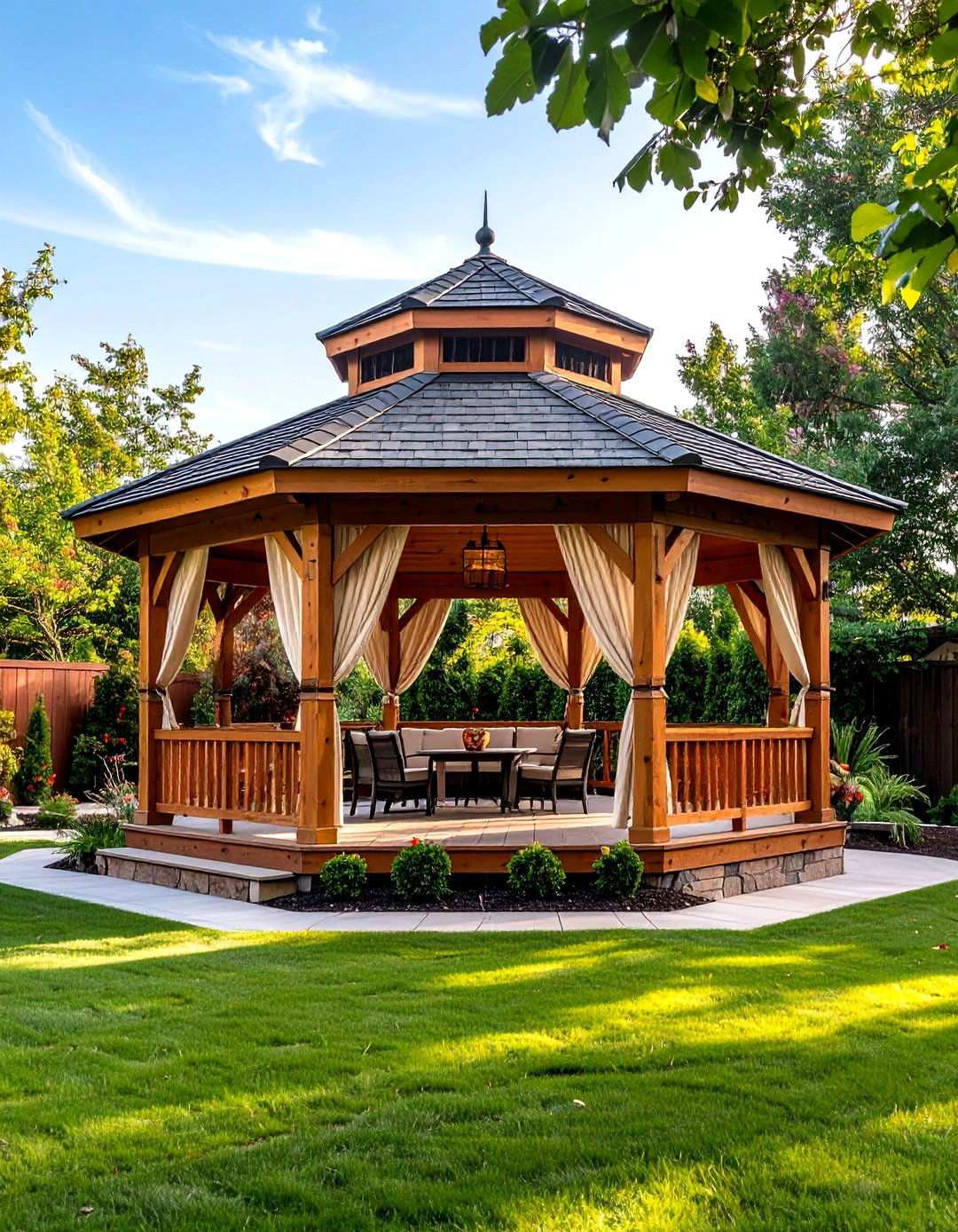 Gazebos for Complete Weather Protection - 24 Shade Ideas
