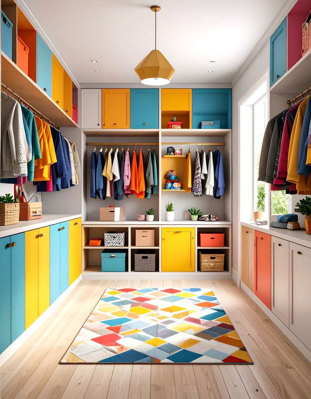 Geometric Pattern Mixes - 24 Mudroom Tile Floor Ideas