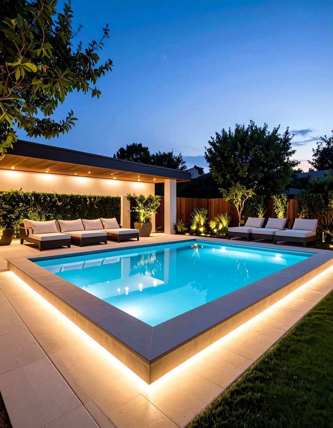 Geometric Plunge Pool Design - 24 Small Pool Ideas