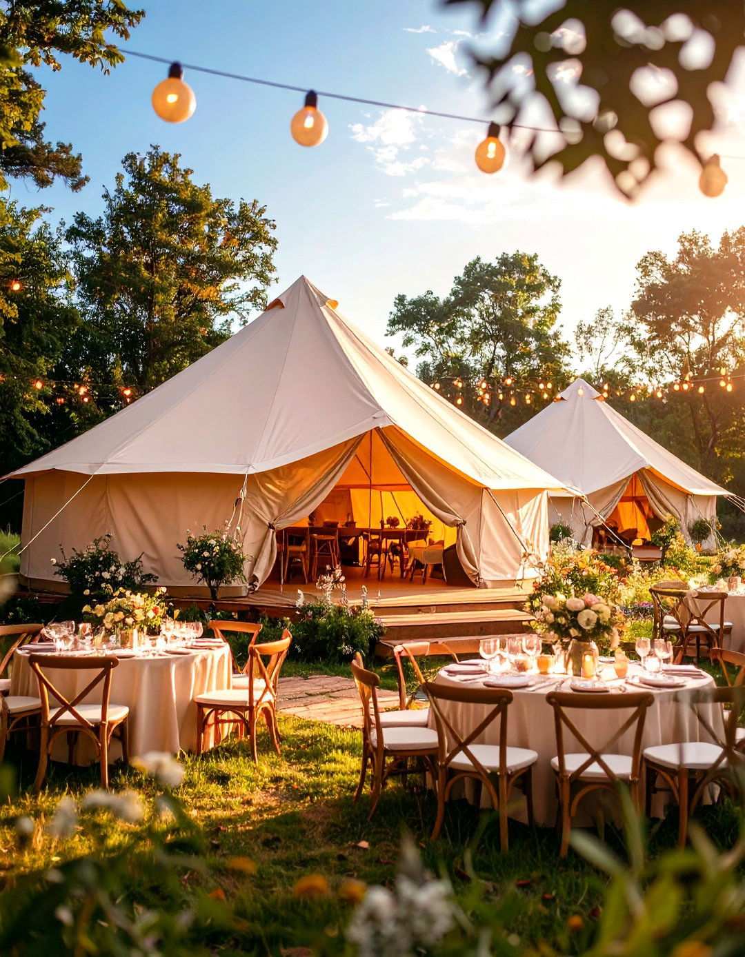 Glamping Luxury Outdoors - 24 Small Wedding Ideas