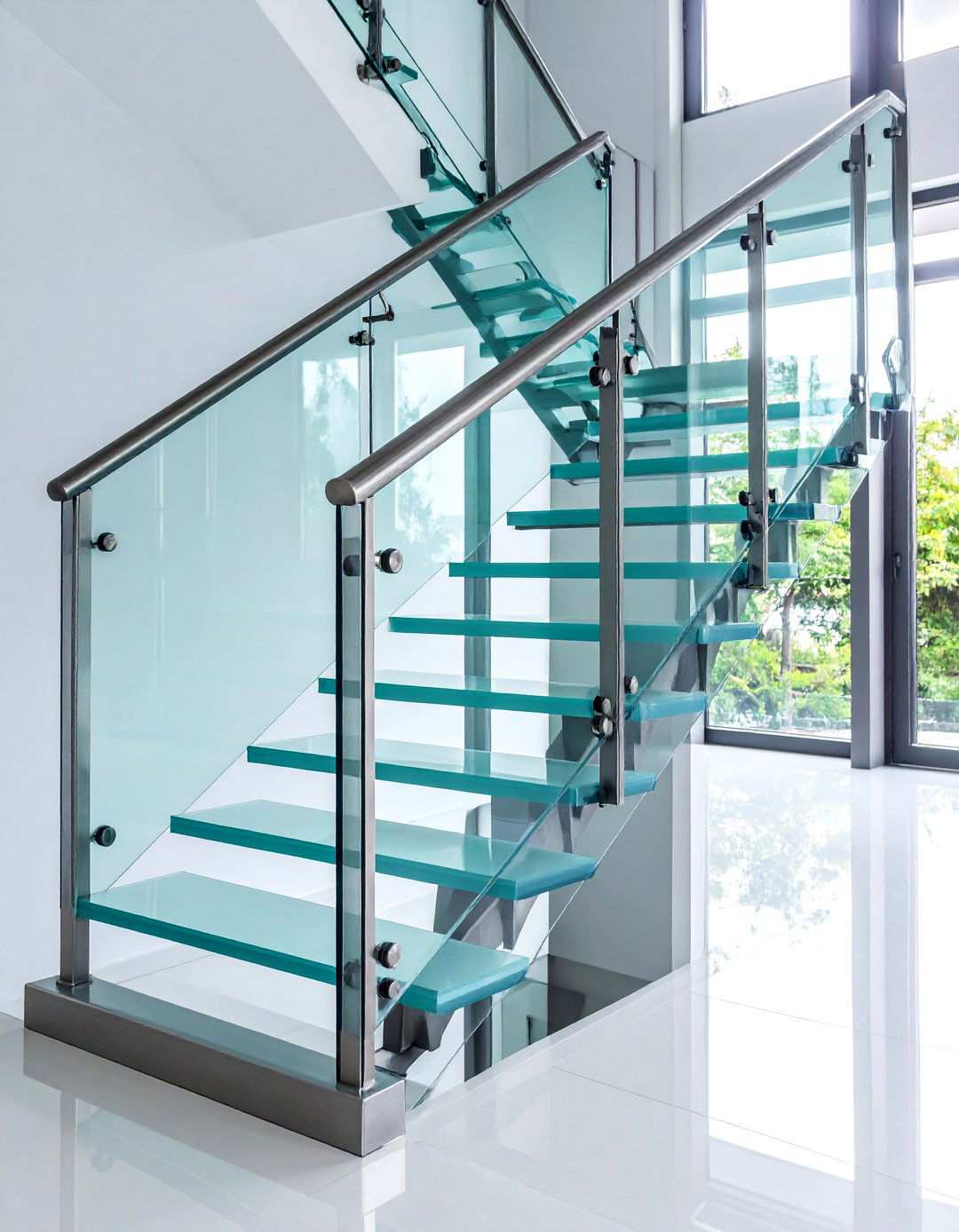 Glass Balustrade Modern Railing - 24 Staircase Ideas