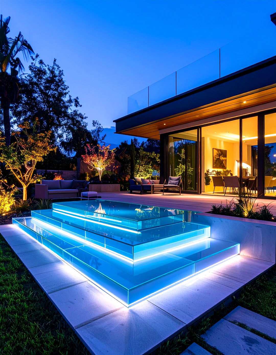 Glass Block Patio Steps - 24 Patio Steps Ideas