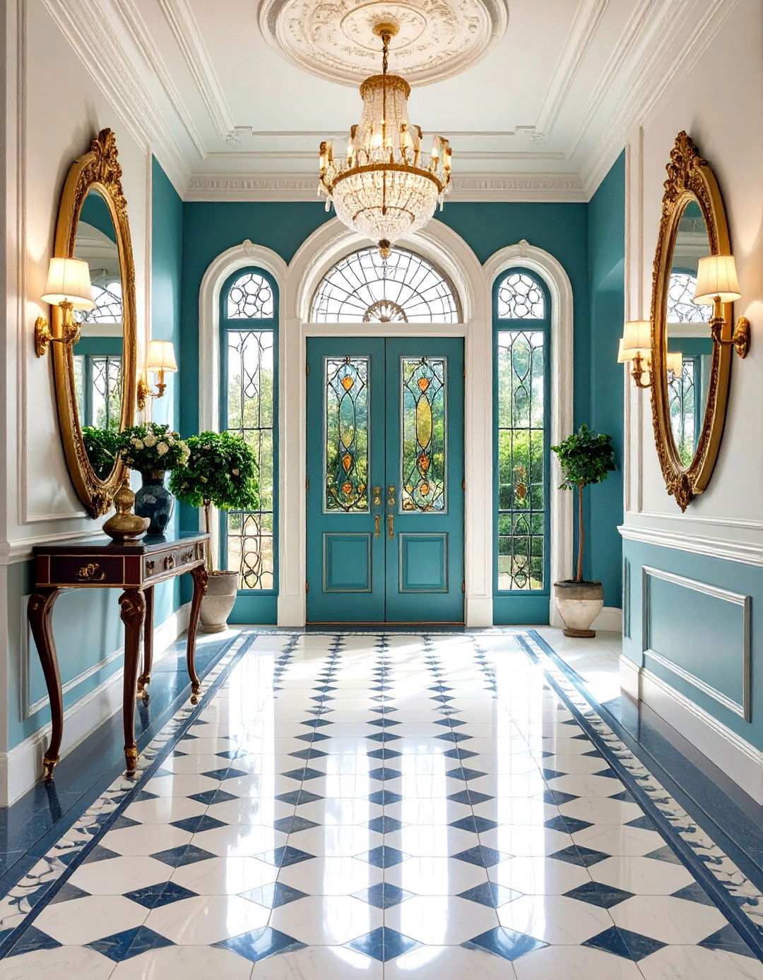 Grand Entryway Design - 24 Victorian Interior Design Ideas