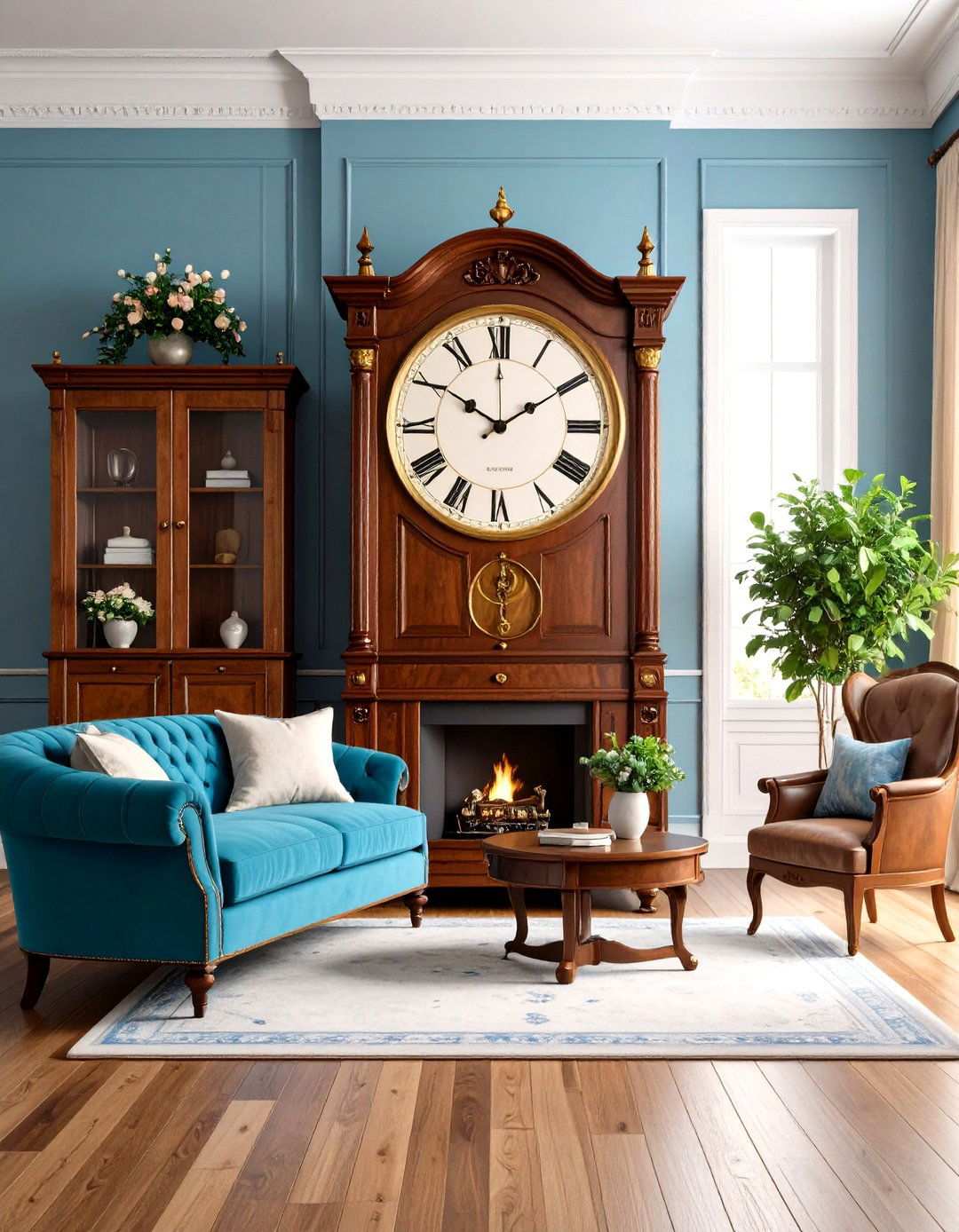 Grandfather Clock Presence - 24 Traditional Living Room Ideas