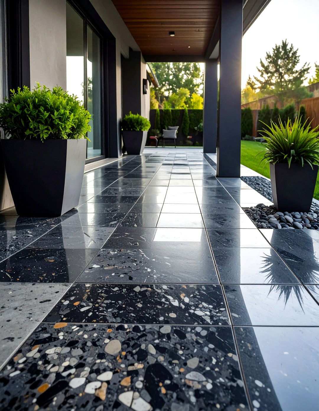 Granite Patio Tiles - 24 Patio Flooring Ideas