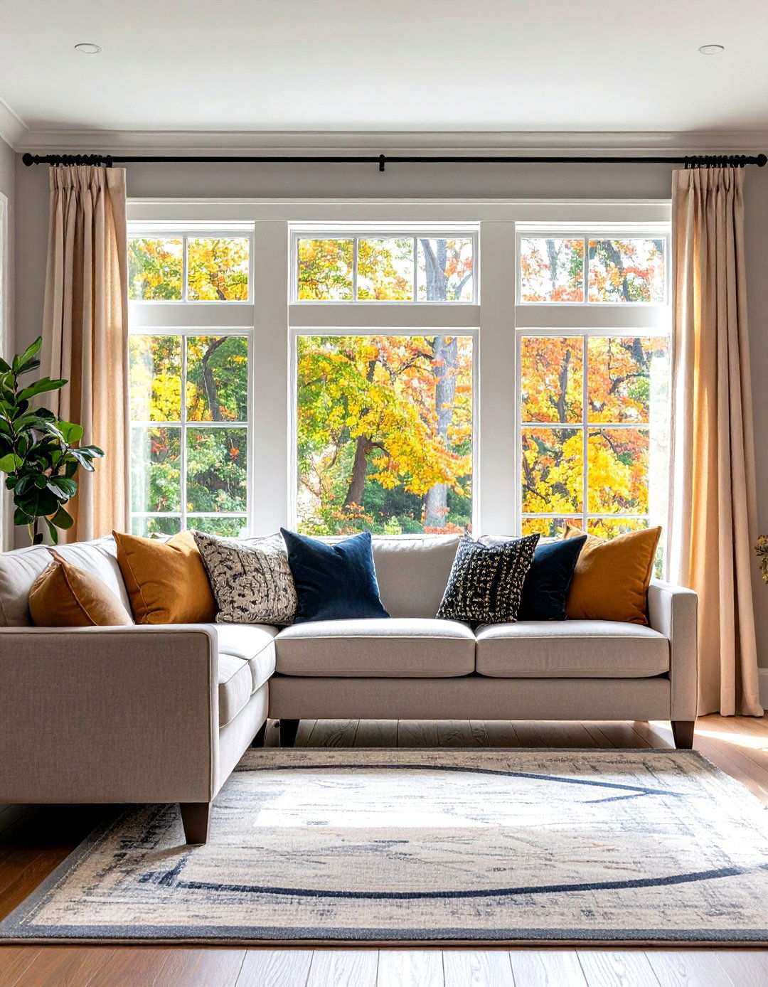 Gray Transitional Sophistication - 24 Window Trim Ideas
