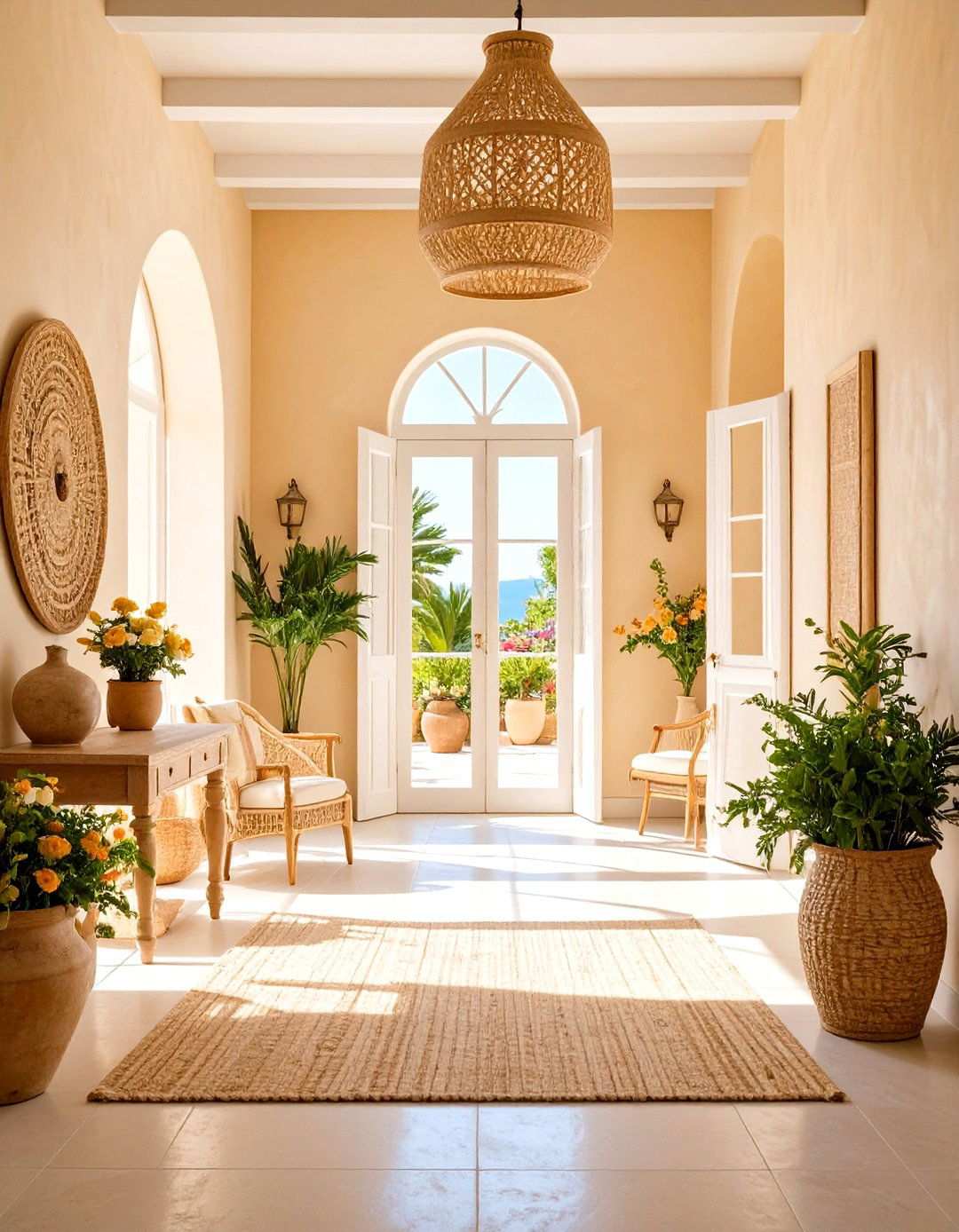 Greek Villa Sunny Warmth - 24 Off-white Paint Colors for Room