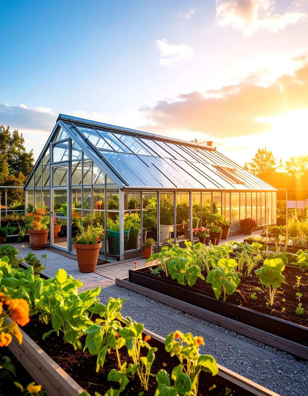 Greenhouse and Season Extension - 24 Rooftop Garden Ideas