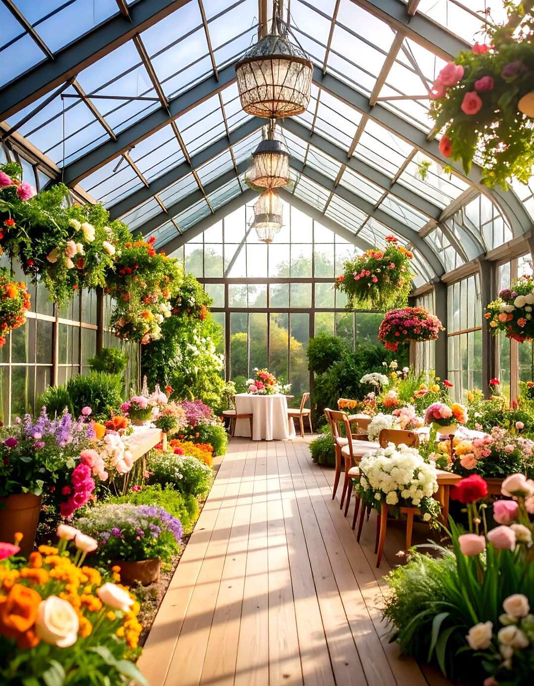 Greenhouse Garden Paradise - 24 Small Wedding Ideas