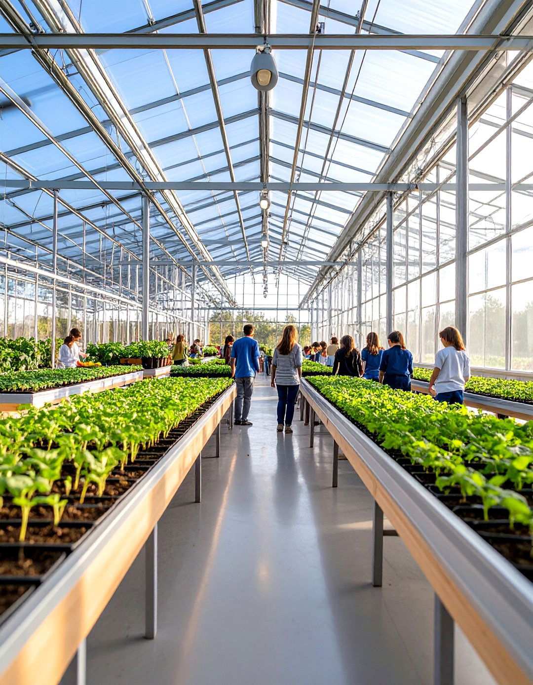 Greenhouse Learning Lab - 24 School Garden Ideas